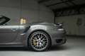 Porsche 911 (991) Turbo S cabriolet *Porsche Approved 2027 \u0 Gris - thumbnail 9