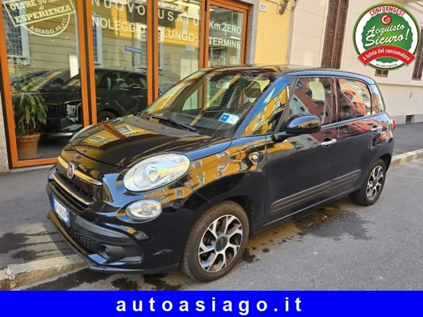 Fiat 500L 500L 1.4 Mirror 95cv my20 Nero - 2
