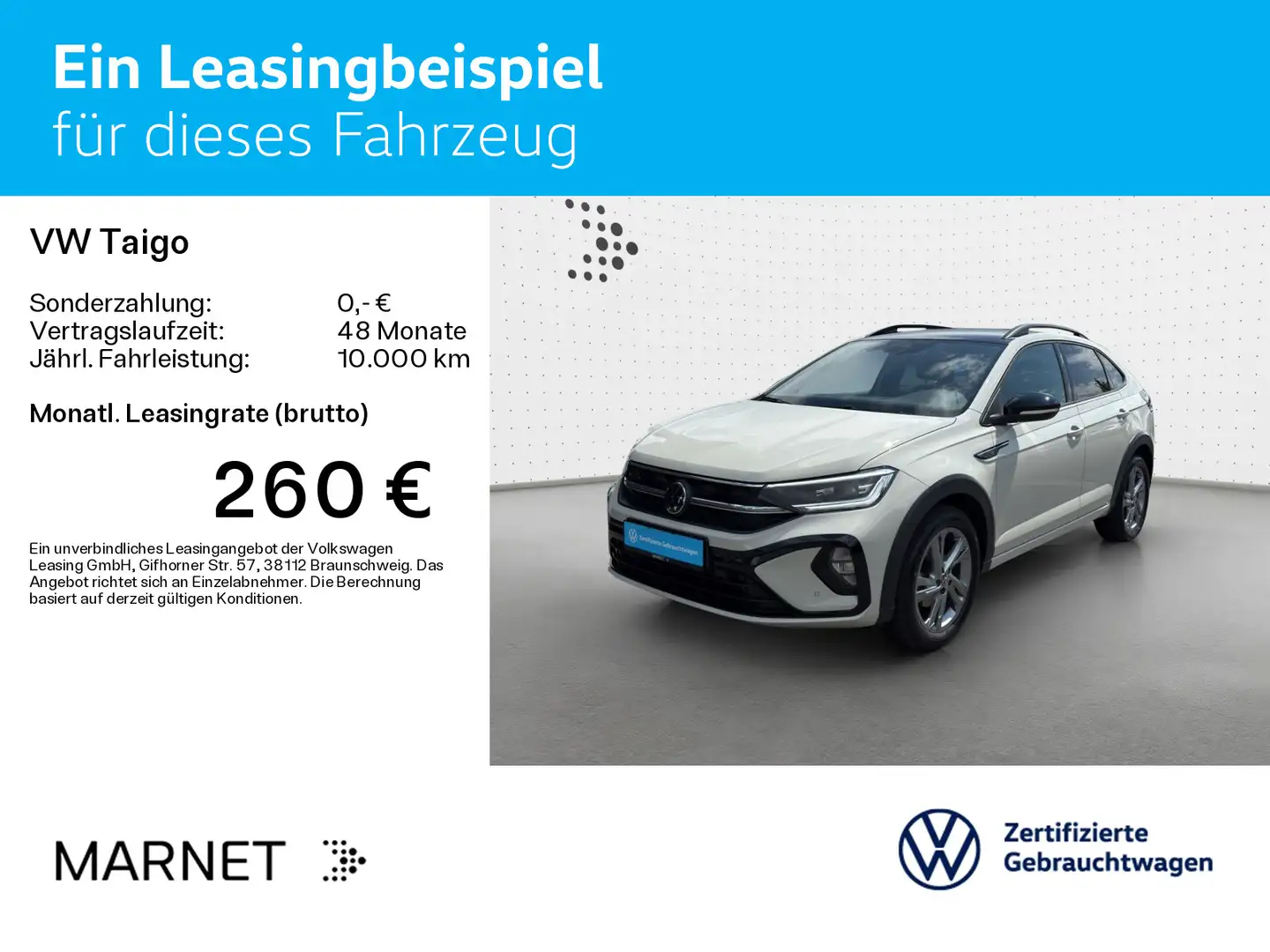 Volkswagen Taigo 1.5 TSI DSG R-LINE*IQ.LIGHT*KAMERA*NAVI*KL Grau - 2