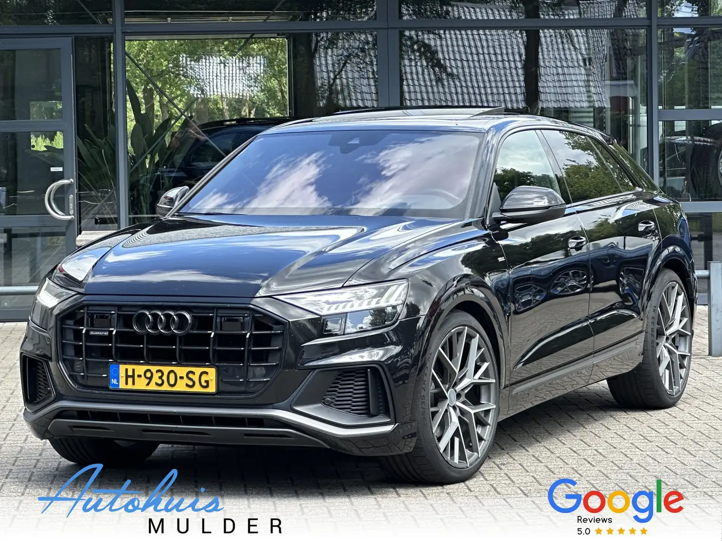 Audi Q8 50 TDI Quattro S-Line/Pano/Luchtvering/B&O/23 inch Zwart - 1