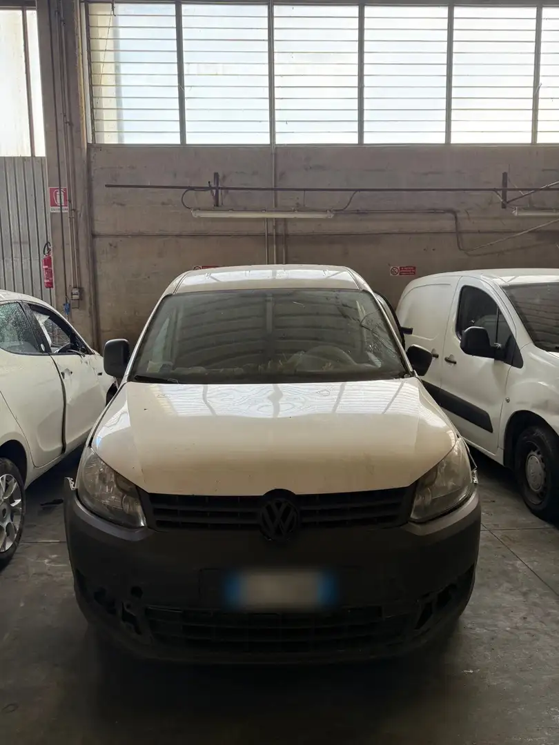 Volkswagen Caddy Bianco - 2