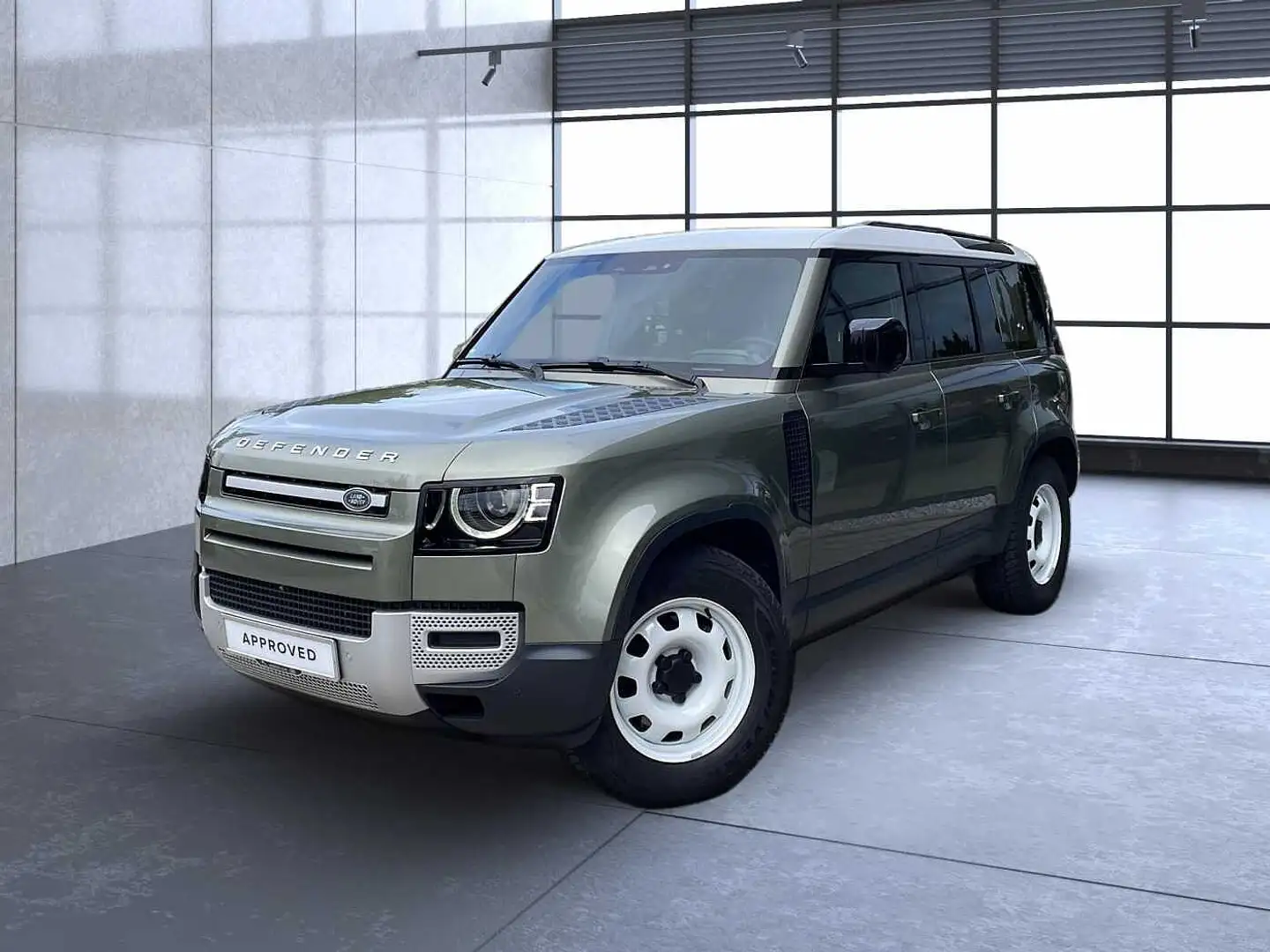 Land Rover Defender Diesel 5-Türer 110 D200 SE Faltdach Grün - 1