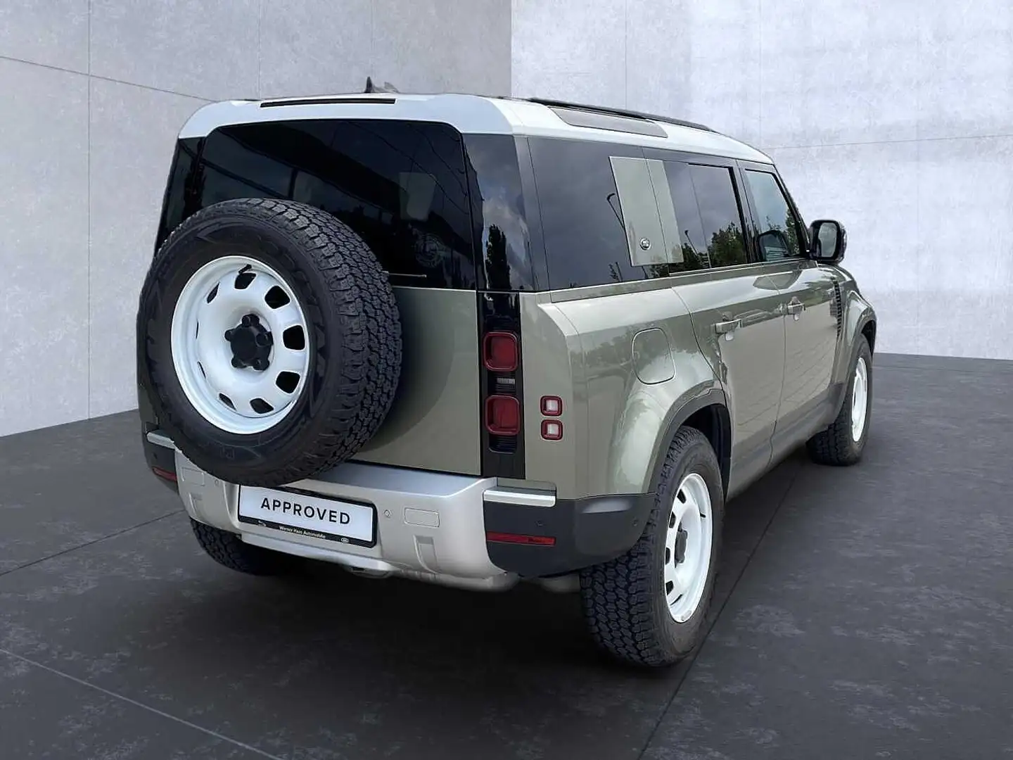 Land Rover Defender Diesel 5-Türer 110 D200 SE Faltdach Grün - 2