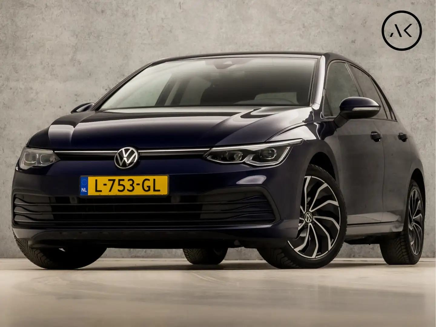 Volkswagen Golf 1.5 TSI Sport (4 CILINDER, APPLE CARPLAY, GROOT NA Bleu - 1