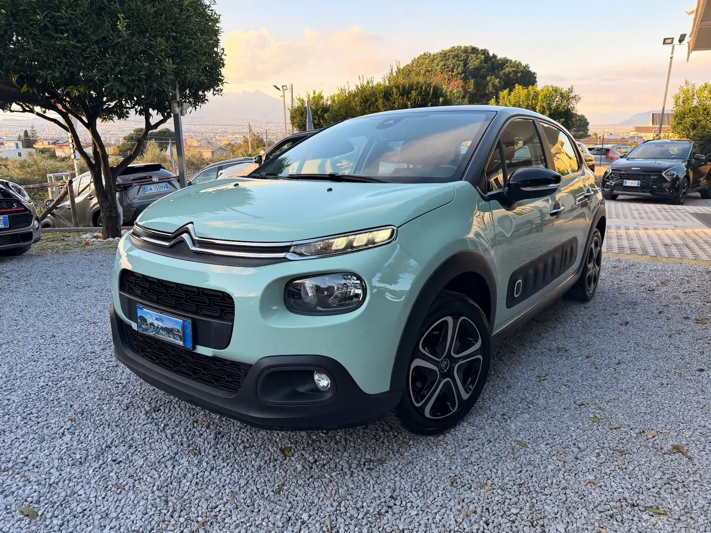 Citroen C3 C3 BlueHDi 100 S&S Shine Vert - 1
