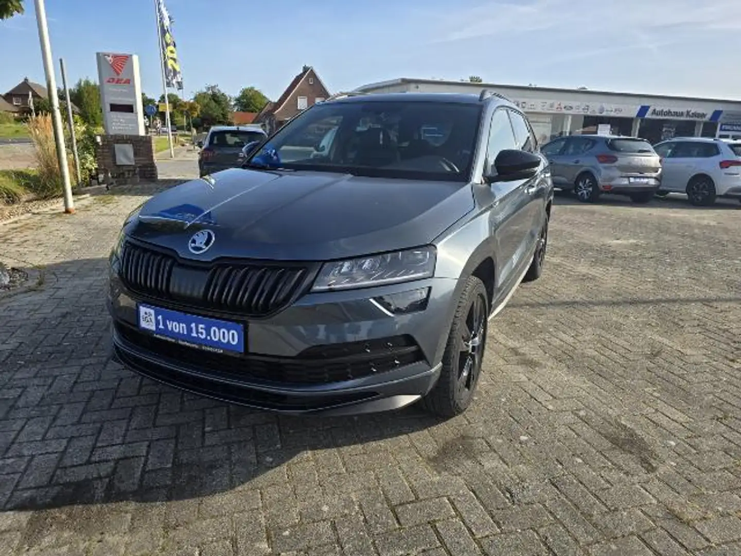 Skoda Karoq 1.5 TSI ACT Ambition  #DSG #LED #PANORAMA SCHIEBED Grau - 1