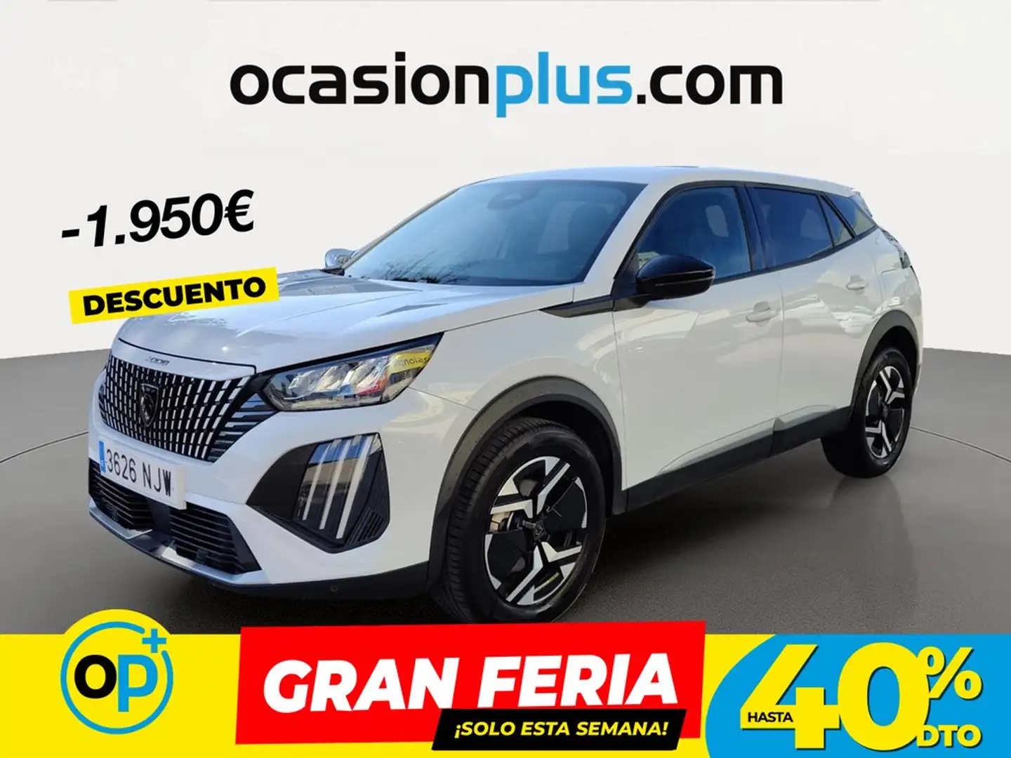Peugeot 2008 Hybrid Allure eDCS6 145 Blanco - 1