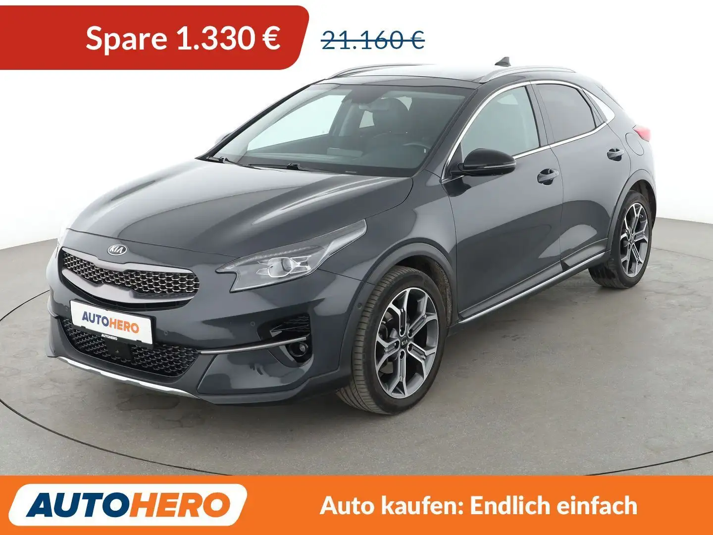 Kia XCeed 1.4 TGDI Platinum Edition Aut*NAVI*LED*ACC*CAM*PDC Grau - 1