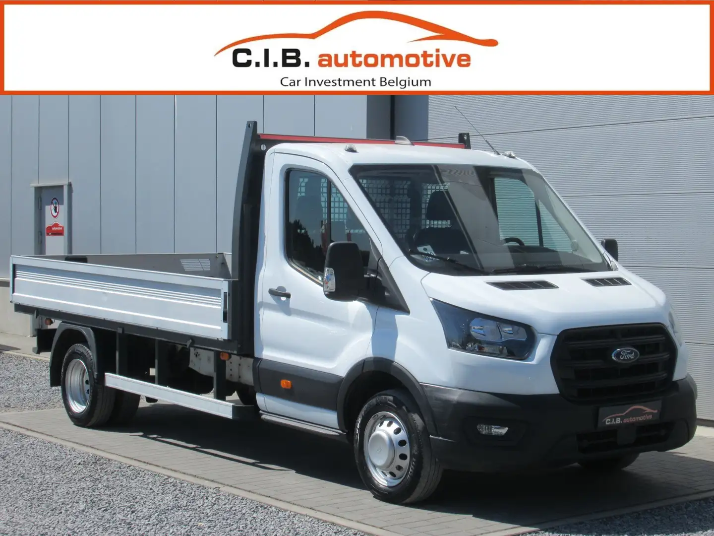 Ford Transit 350L 2.0 TDCi L3 D. Lucht / Leder / Airco Wit - 1