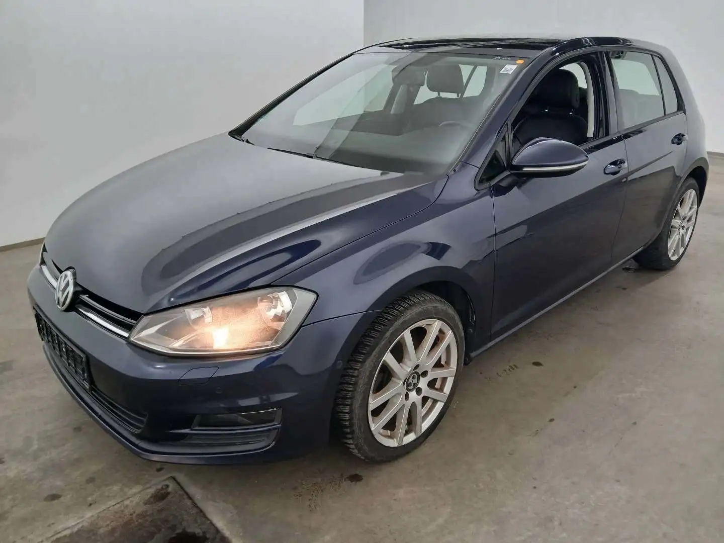 Volkswagen Golf Comfortline BMT/1.Hand/Scheckheft/Leder/Tempom-ACC Blau - 2