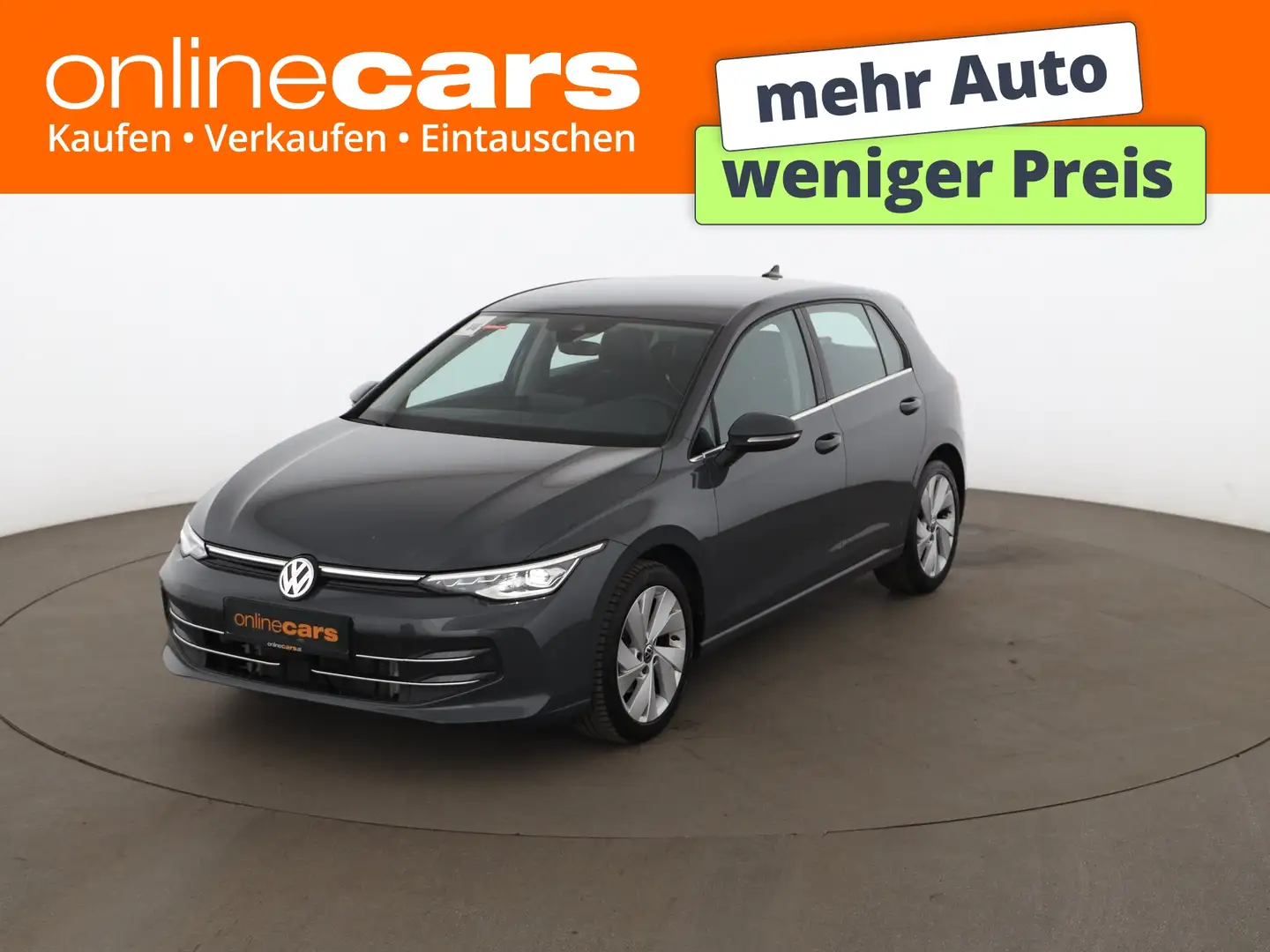 Volkswagen Golf VIII 2.0 TDI Style Aut LED RADAR R-CAM PDC Grau - 1