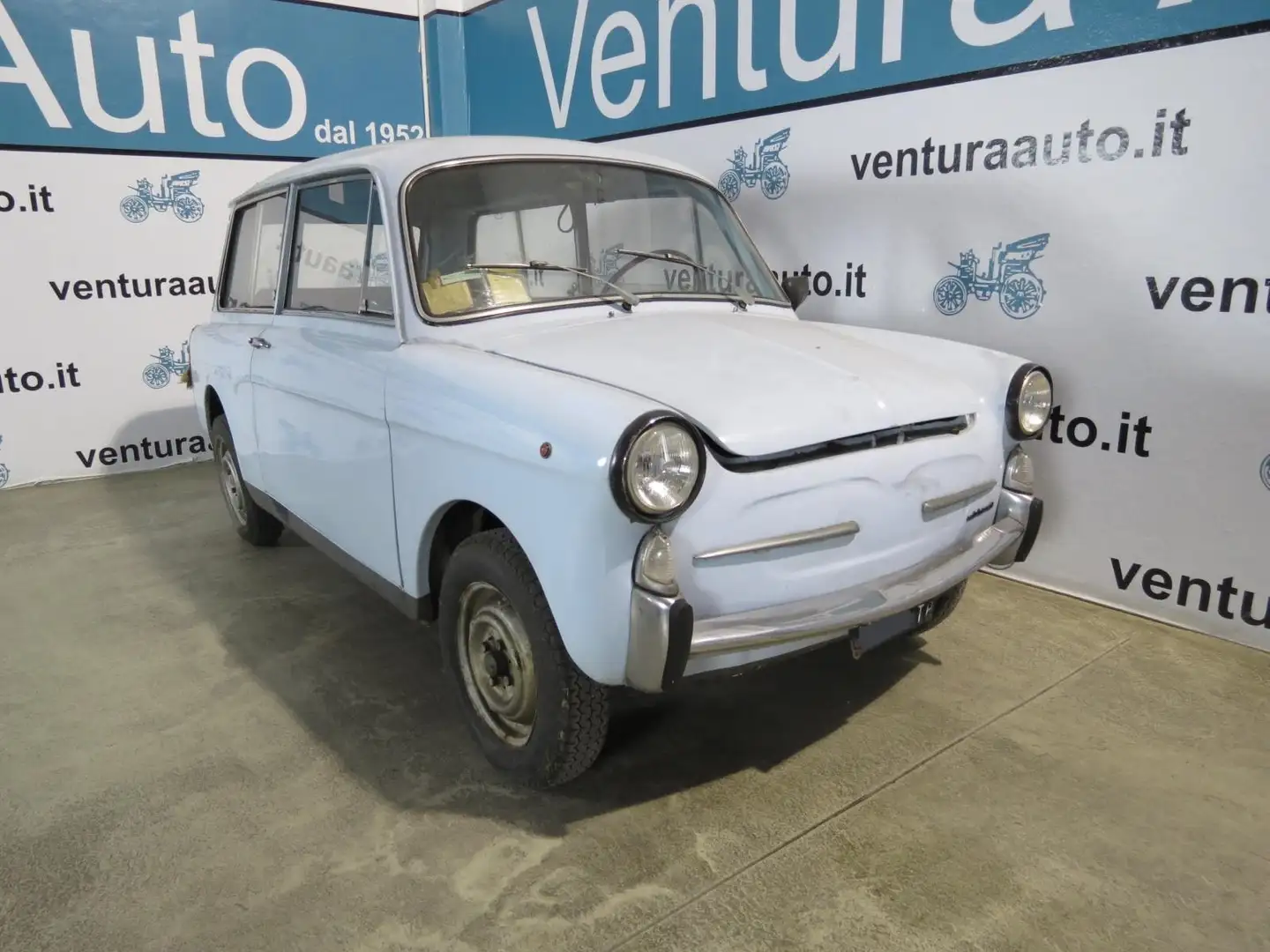 Autobianchi Bianchina PANORAMICA 120 B Bleu - 1