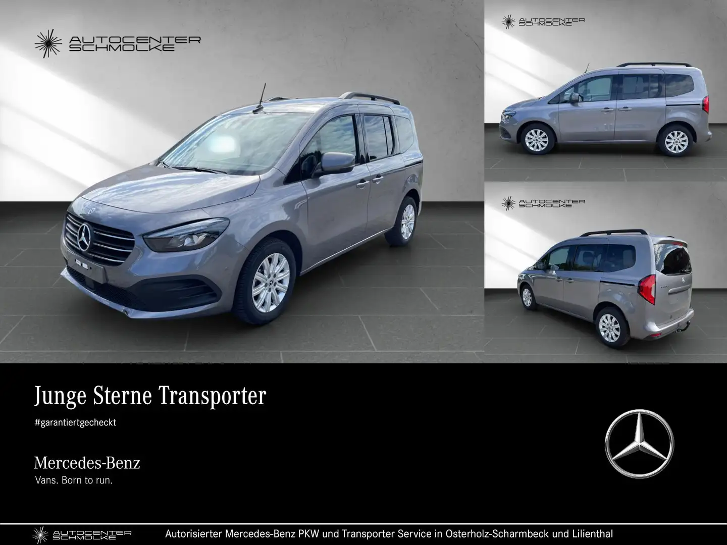 Mercedes-Benz T 180 d PROGRESSIVE*NAVI*RÜCKFAHRKAMERA*AHK*GJR* Grau - 1