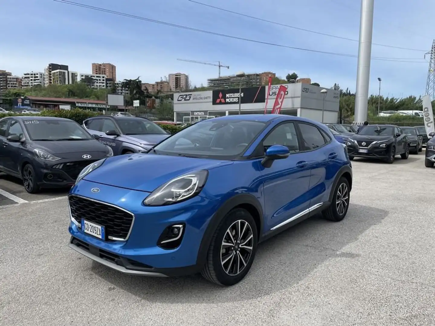 Ford Puma 1.0 EcoBoost Hybrid 125 CV S&S Titanium Albastru - 1