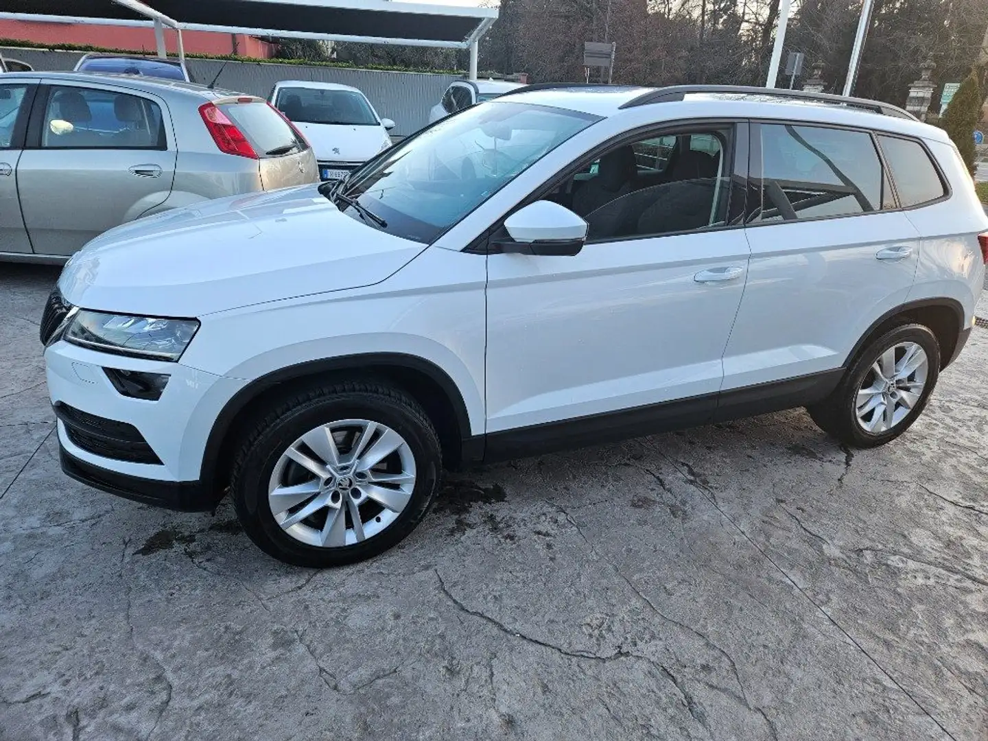 Skoda Karoq 2.0 TDI EVO SCR 4x4 DSG Executive Bianco - 1