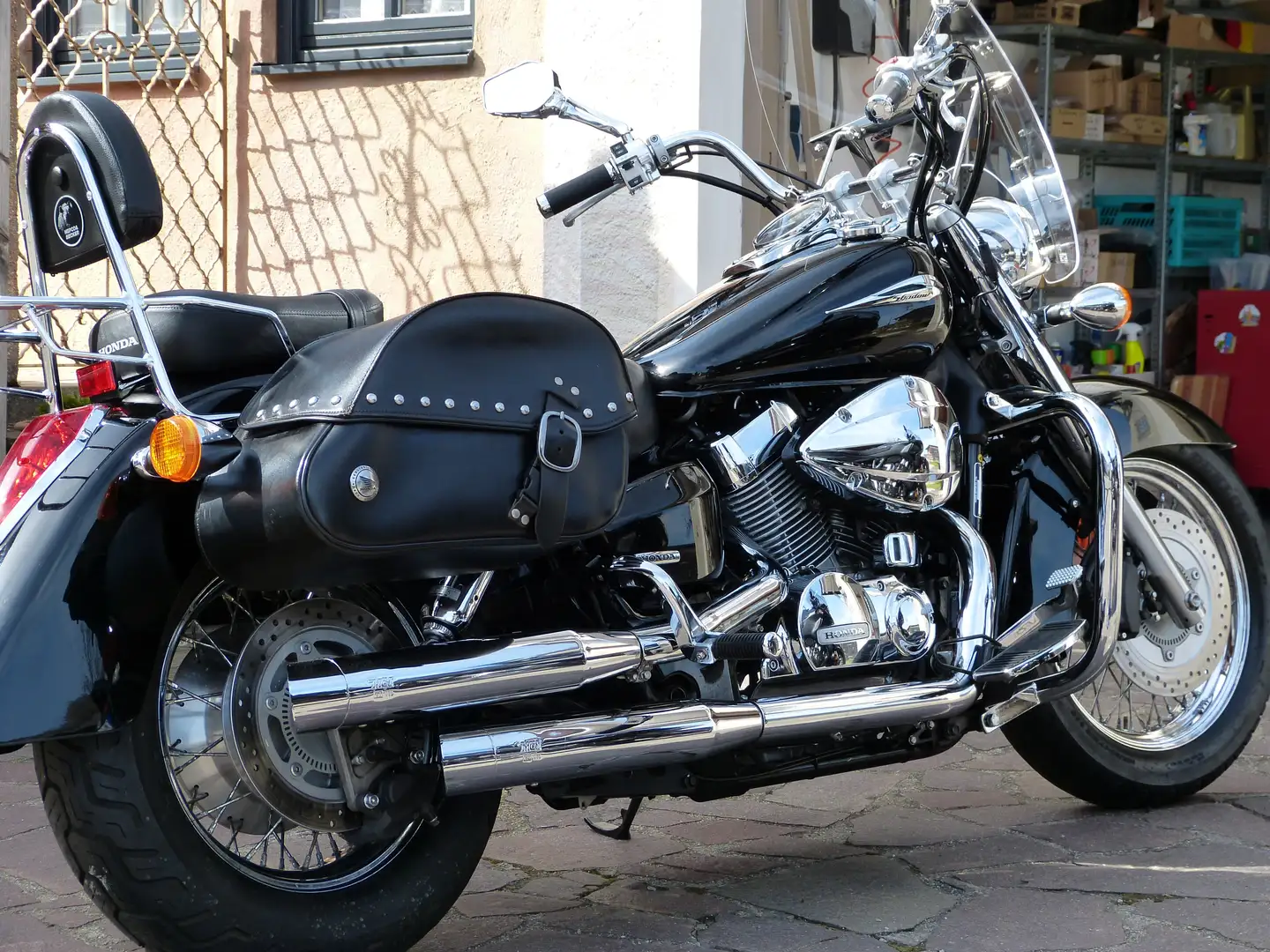Honda VT 750 Silver Shadow Schwarz - 1