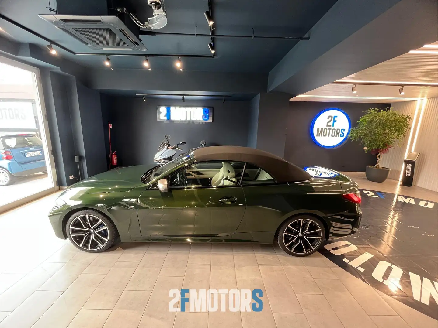 BMW 440 M i Cabrio mhev 48V xdrive auto Verde - 2