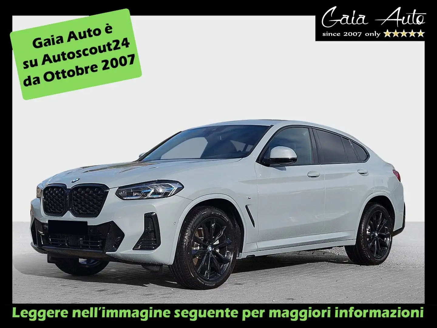 BMW X4 xdrive20d Msport auto restyling M-SPORT LED Grigio - 1