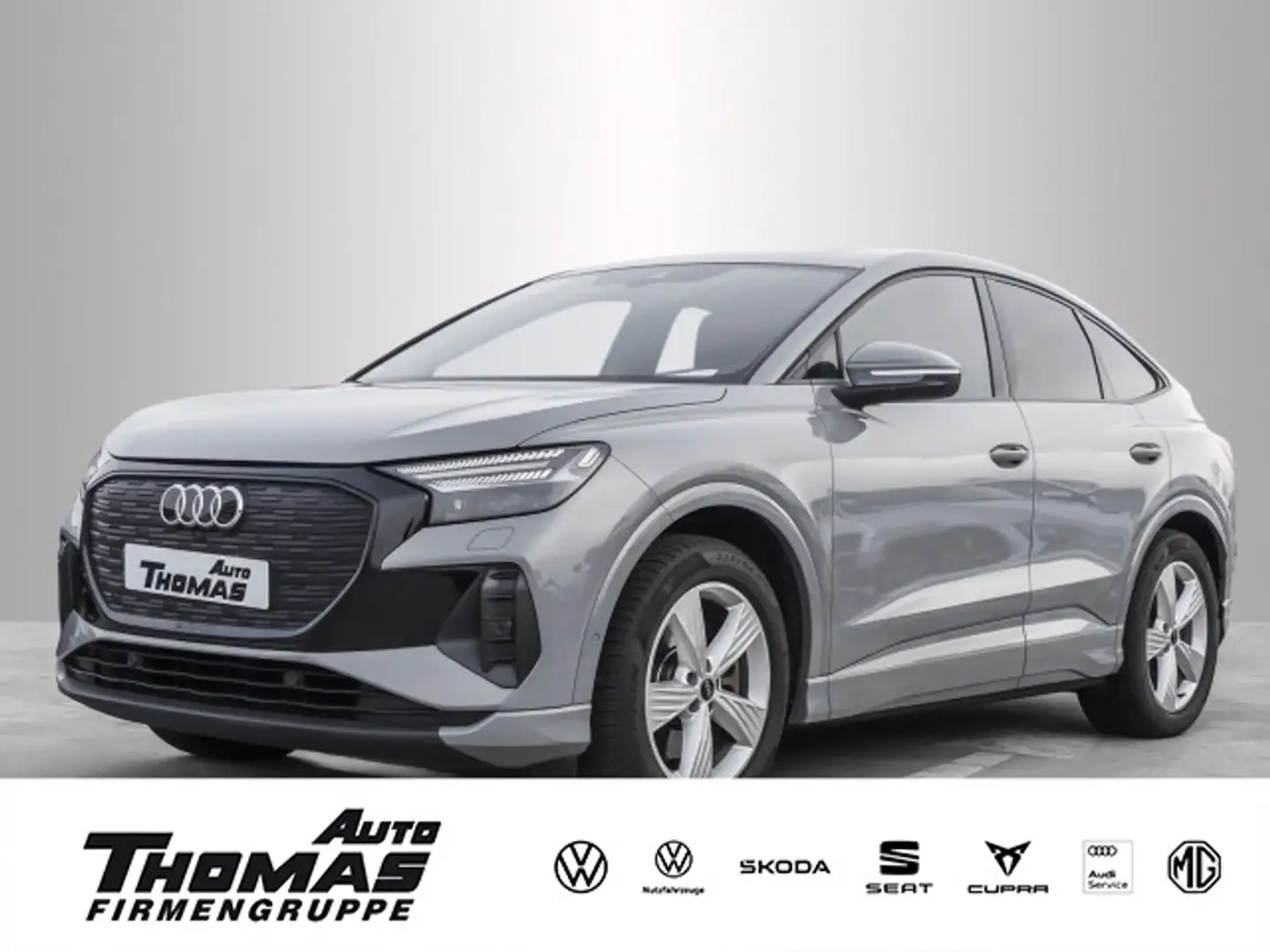 Audi Q4 e-tron Sportback  40 MATRIX+PANO+AHK Gris - 1