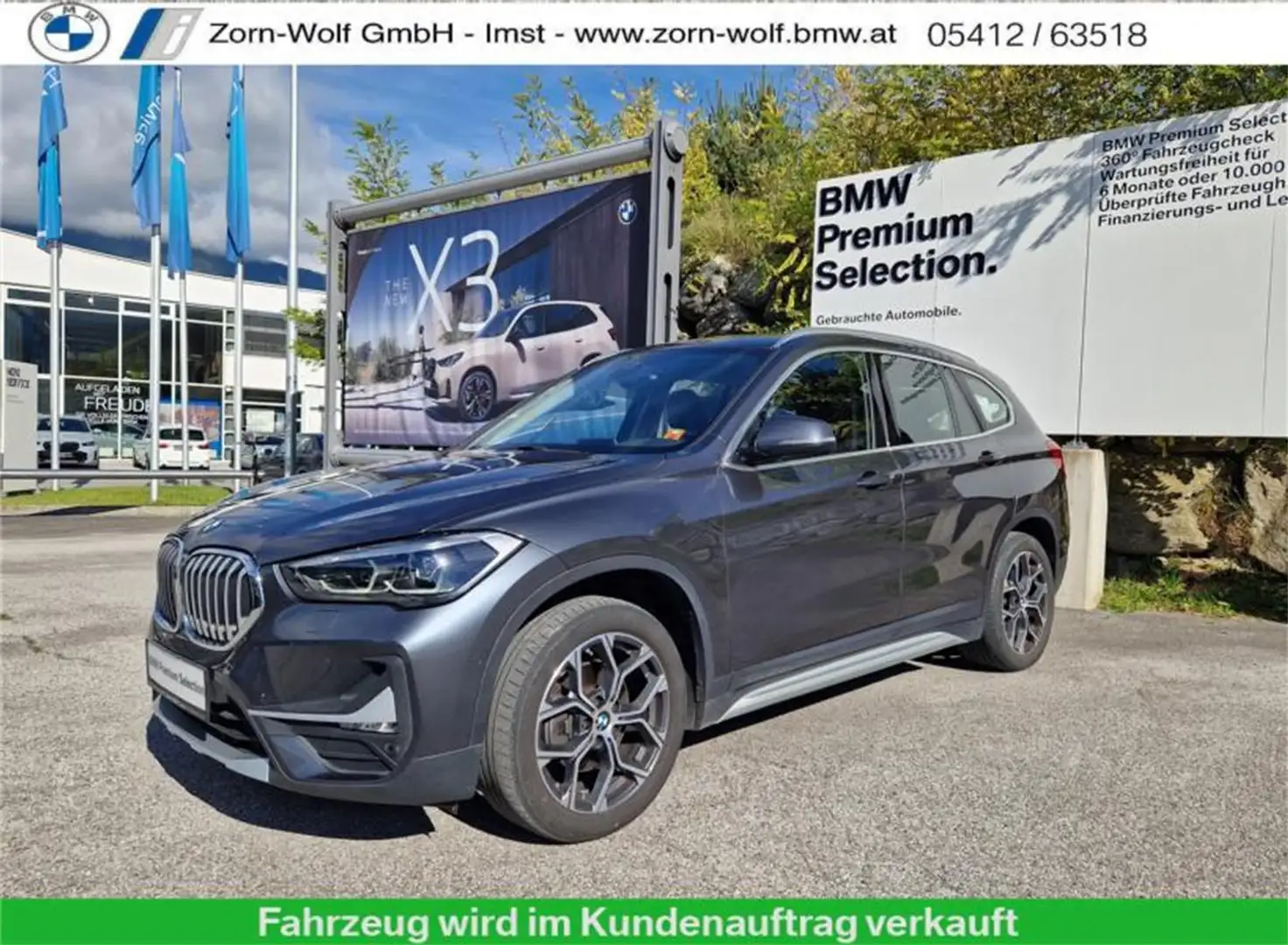BMW X1 xDrive18d Grau - 1