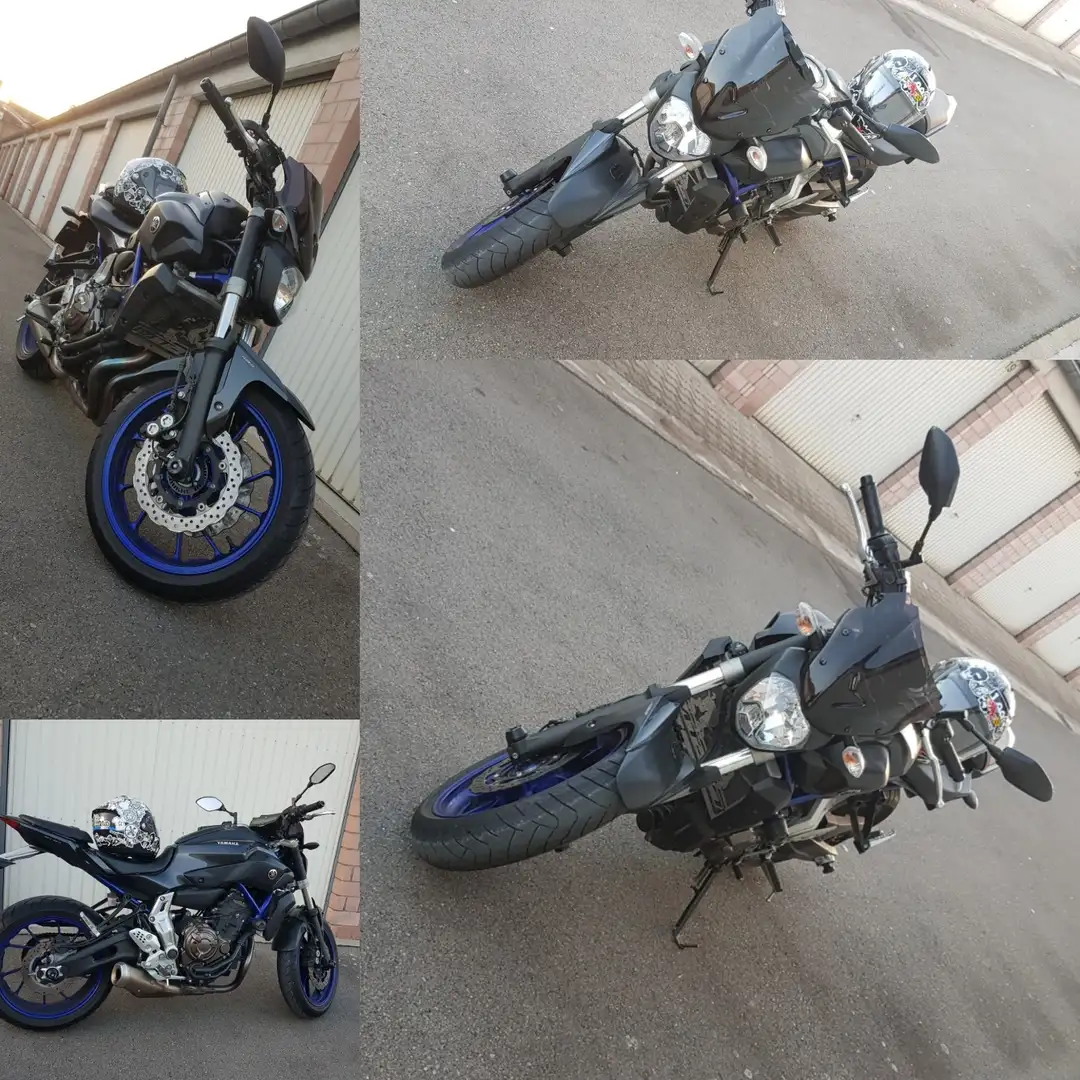 Yamaha MT-07 Blau - 2