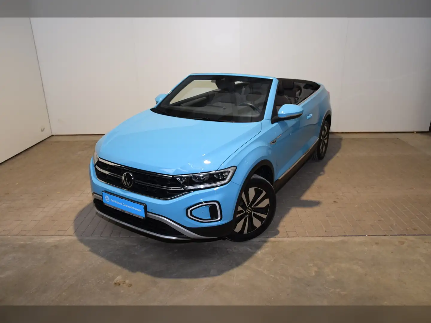 Volkswagen T-Roc Cabriolet TSI Move AHK - LED - Navi Bleu - 2