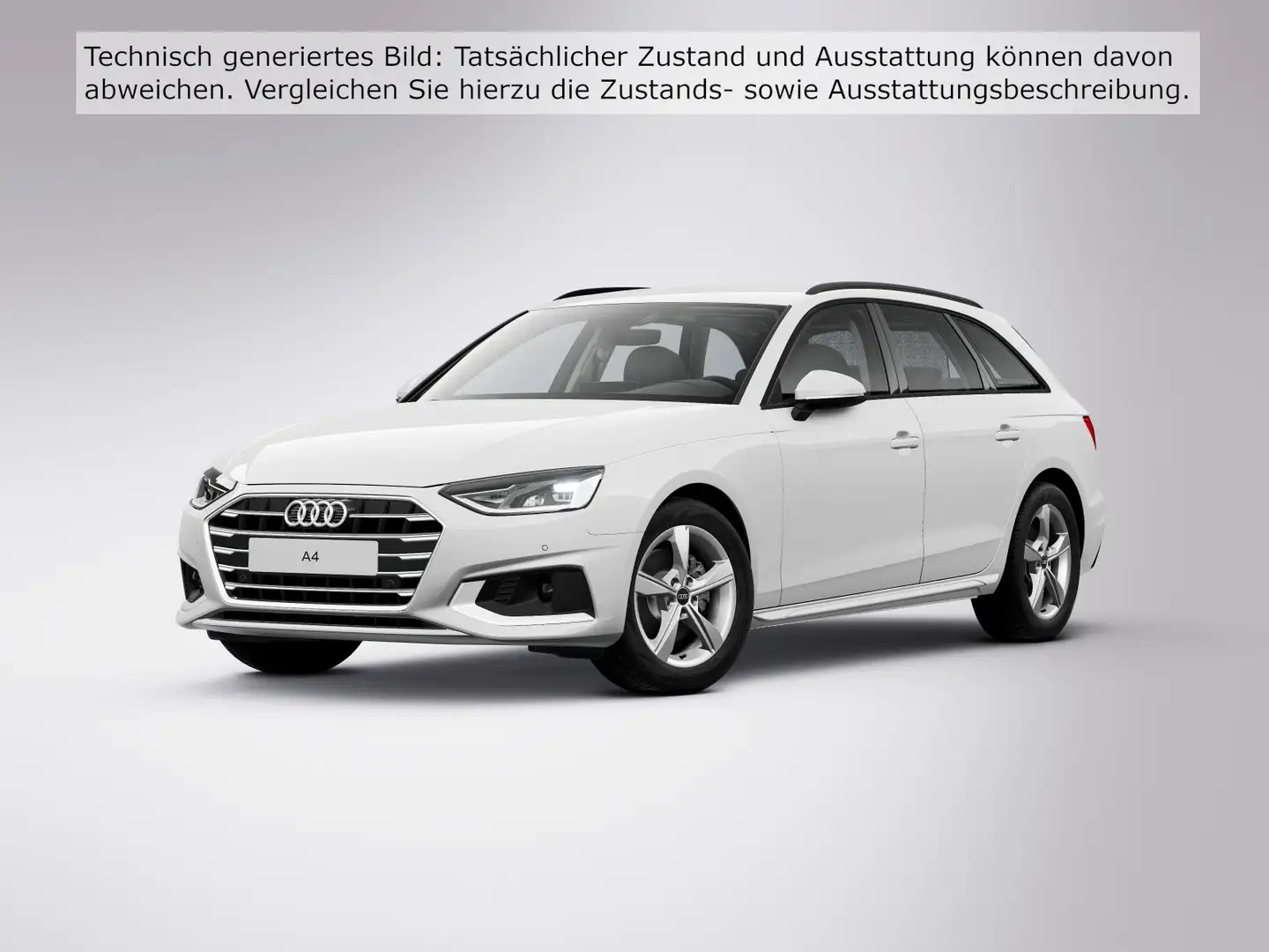 Audi A4 advanced 35 TFSI S tr. SITZHZG NAVI Weiß - 2