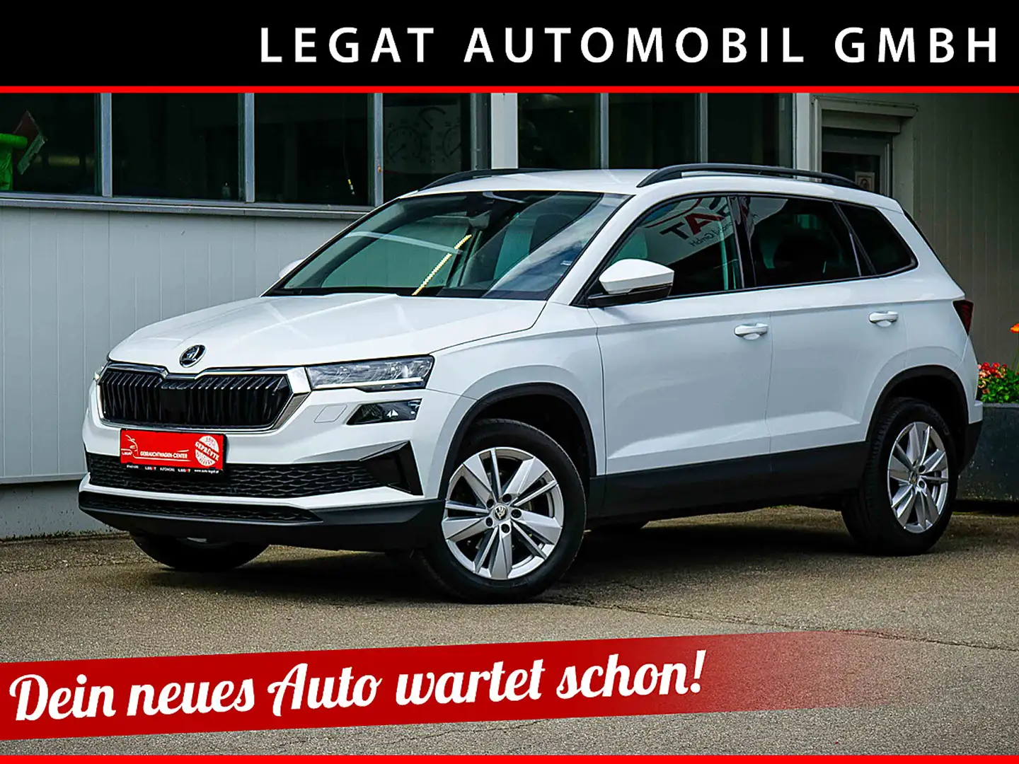 Skoda Karoq 2,0 TDI DSG Ambition *LED*KAMERA*LKRD-HEIZUNG* Weiß - 1