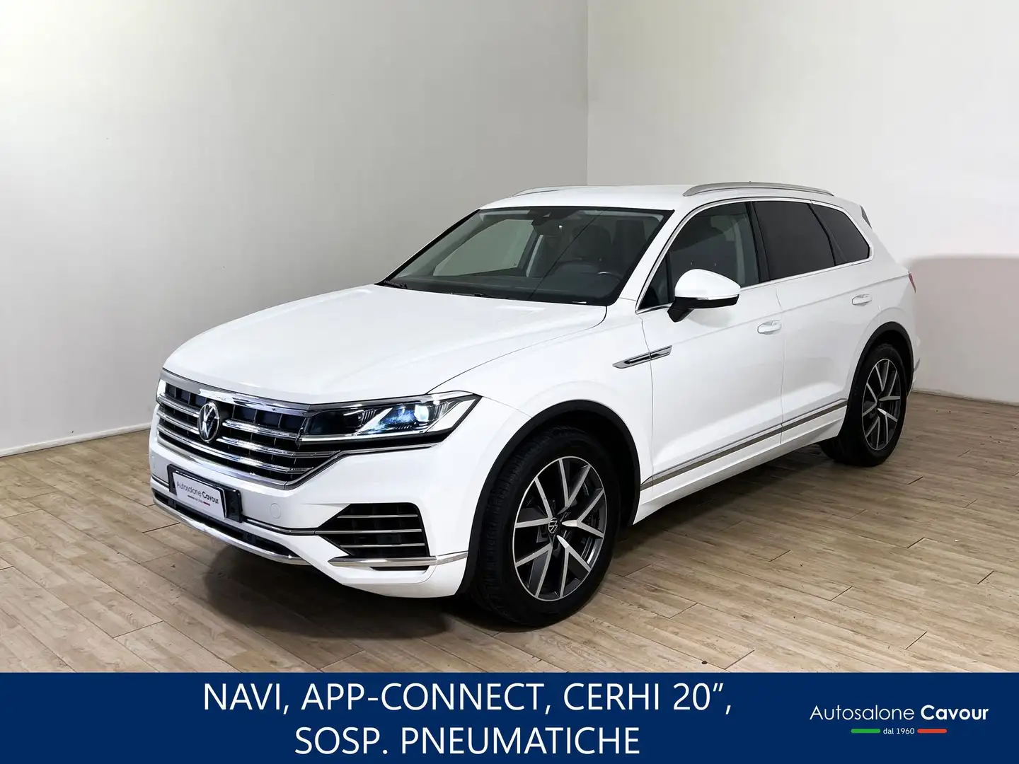 Volkswagen Touareg 3.0 V6 TDI SCR 170kW Elegance Weiß - 1