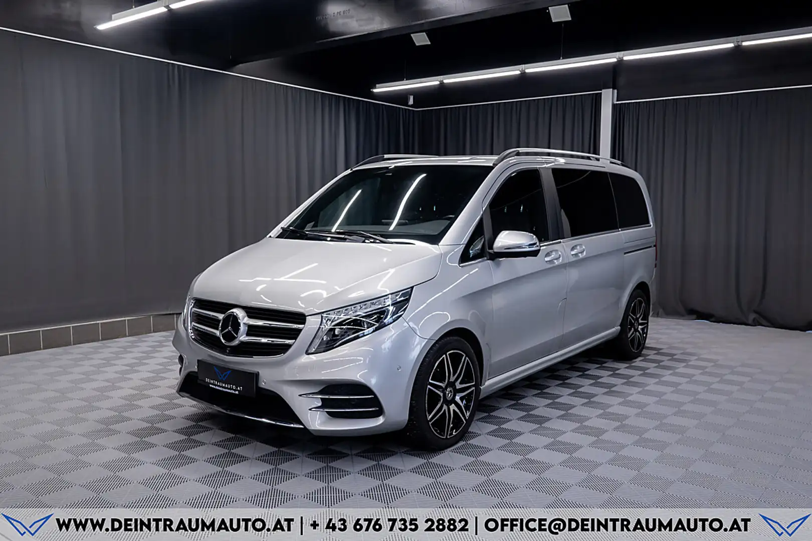 Mercedes-Benz V 250 d 4MATIC Avantgarde Aut.*AMG-LINE*BURMESTER*SHZ... Silber - 1