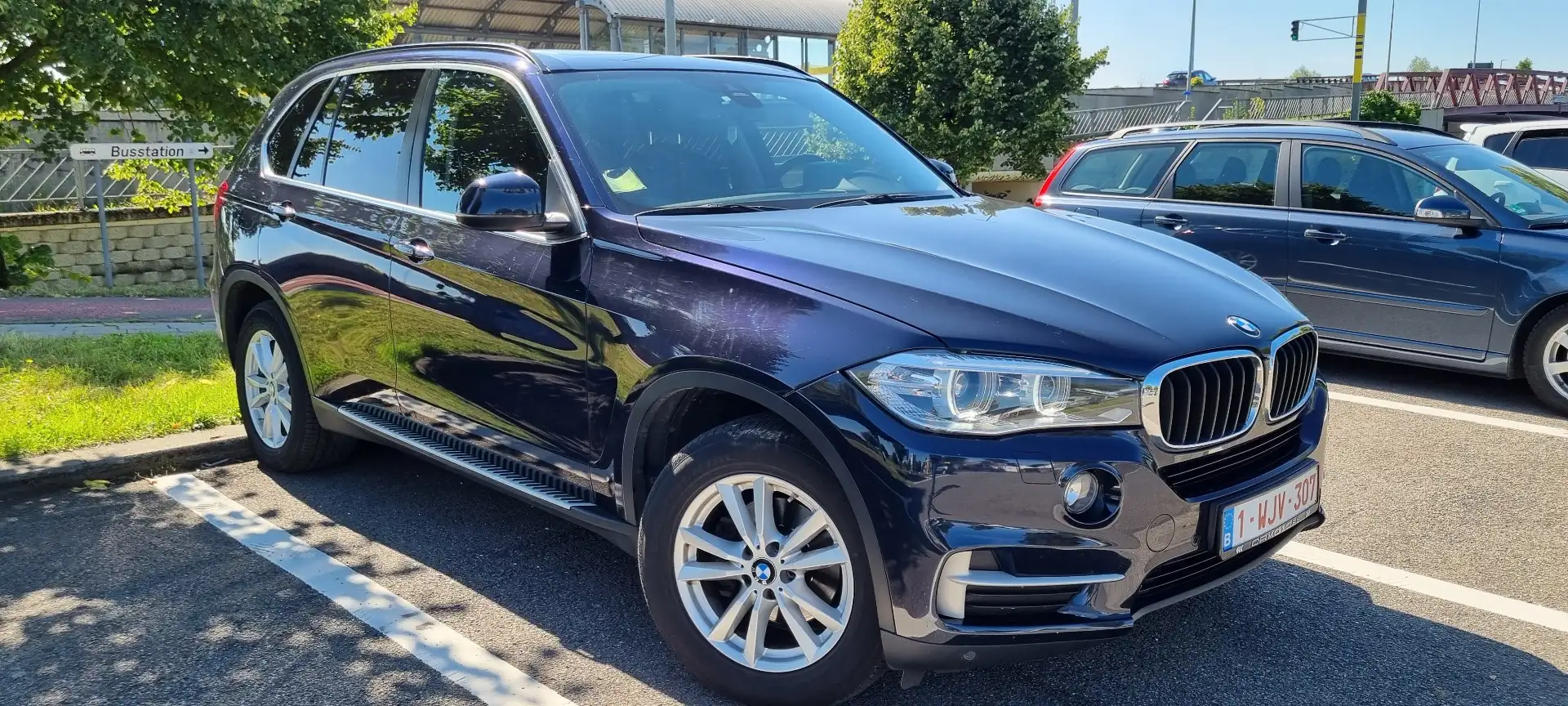 BMW X5 2.0 dA xDrive25 Bleu - 2