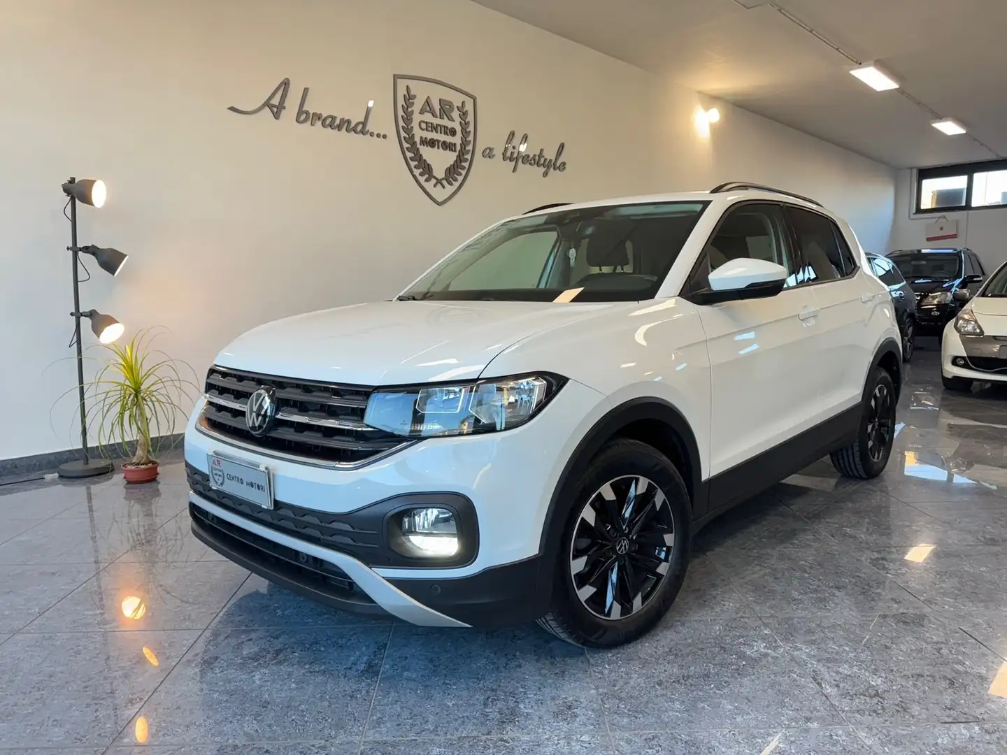 Volkswagen T-Cross 1.0 tsi Style 95cv Navi Carplay Android Full Opt Blanc - 1