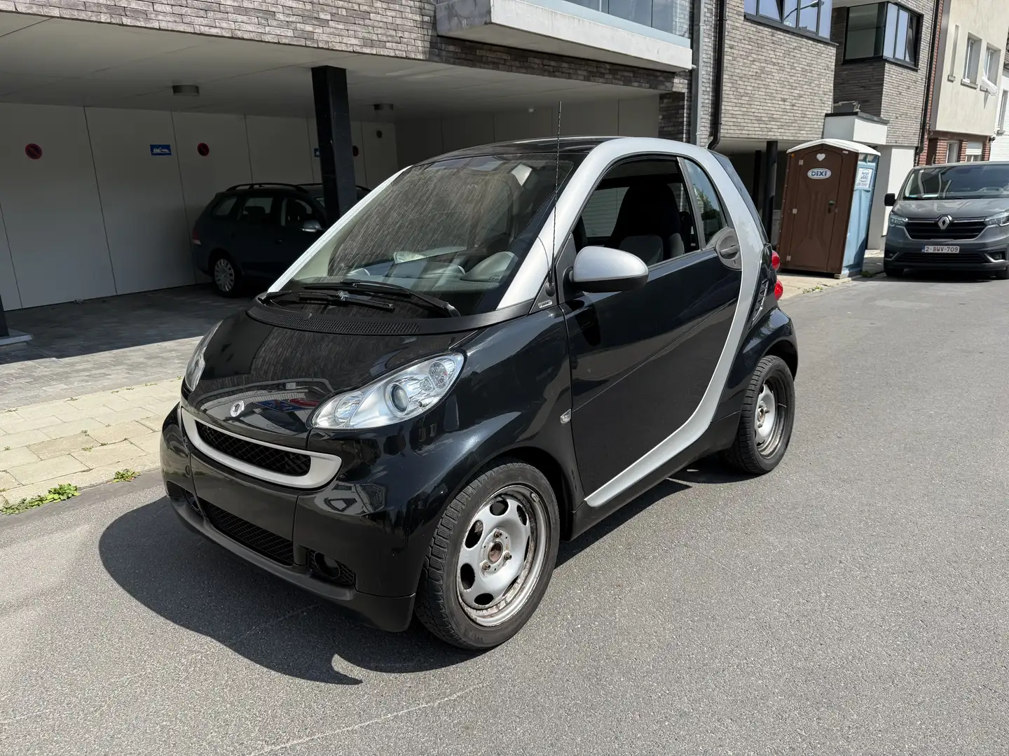 smart forTwo Coupe 1.0 Turbo Pulse Softouch, 2007, 89.000km Zwart - 1