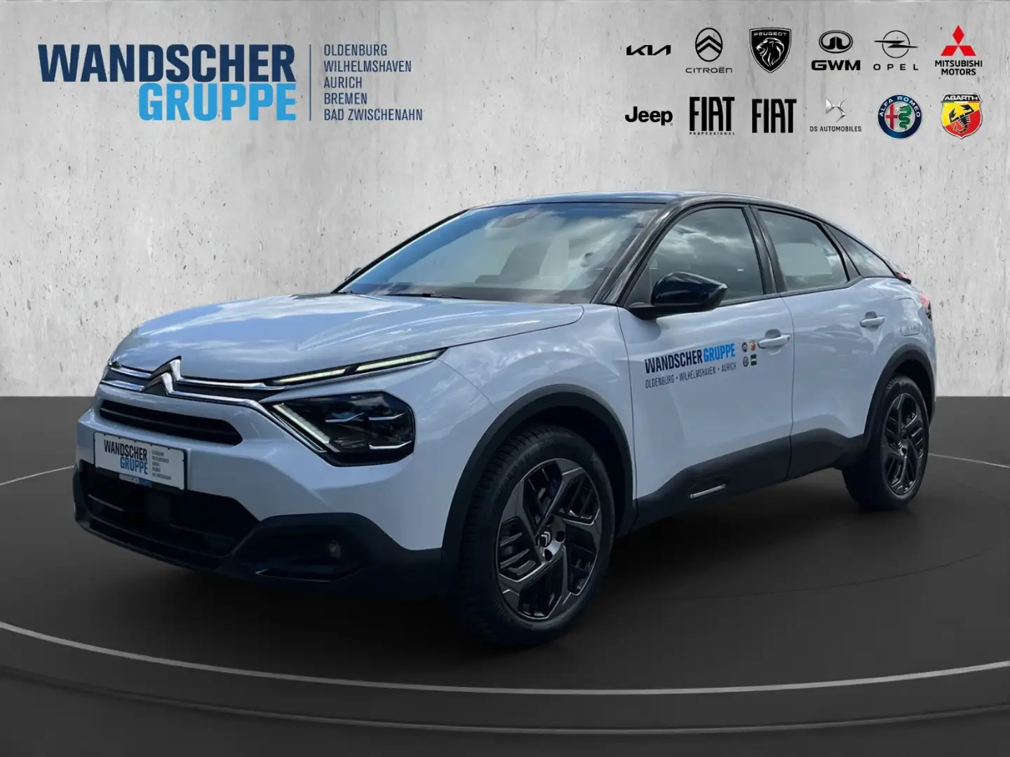 Citroen C4 PureTech 130 S&S Plus *CARPLAY*PDC*Allwetter* Blanc - 1