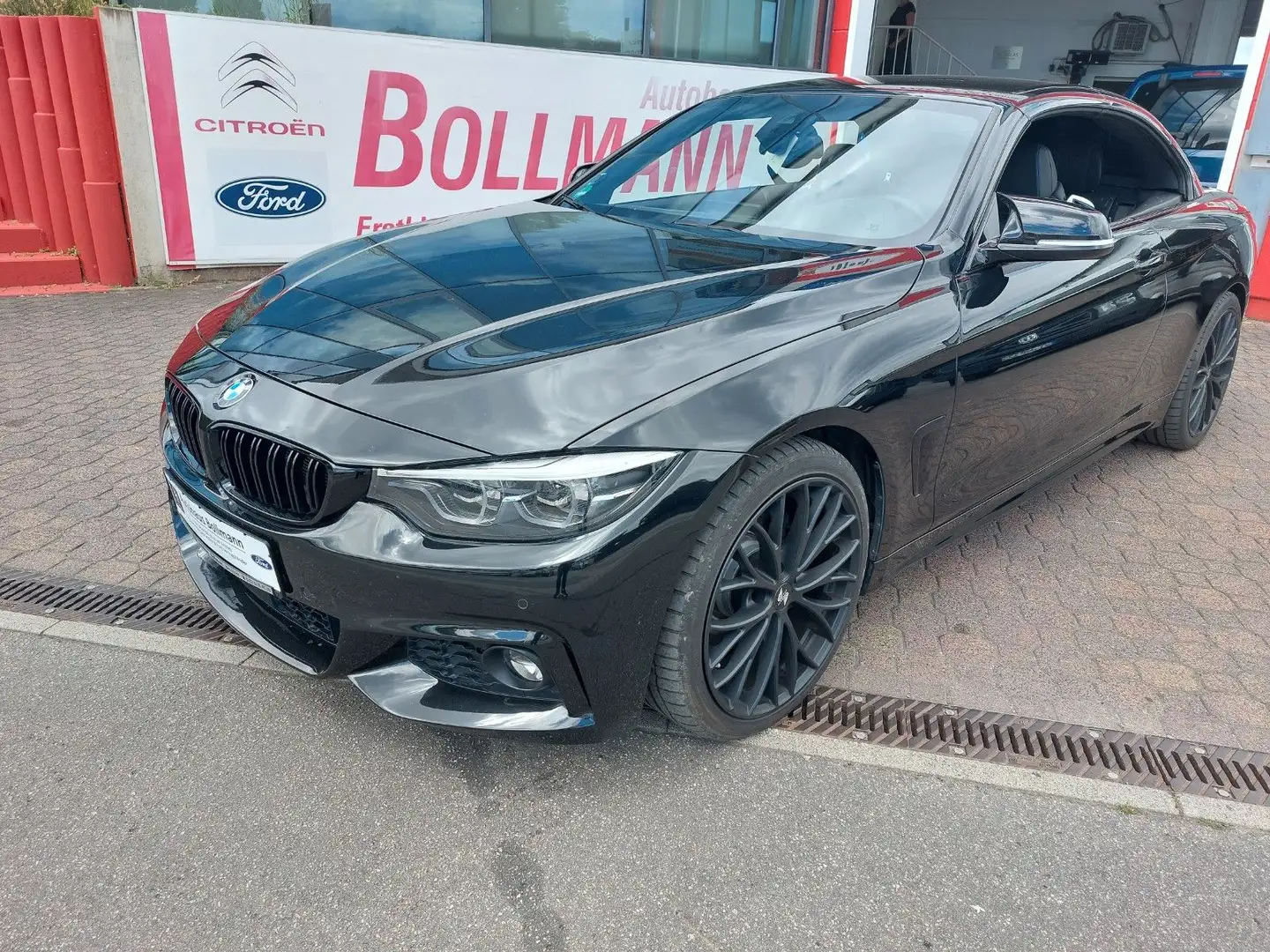 BMW 430 d Cabrio M Sport, Aerodynamikpaket M u.v.m Schwarz - 2