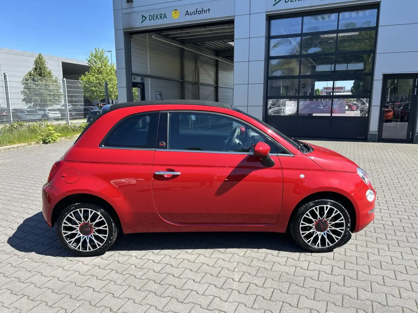 Fiat 500C RED 1.0l Mild Hybrid**NAVI/Klimaauto** Rot - 2