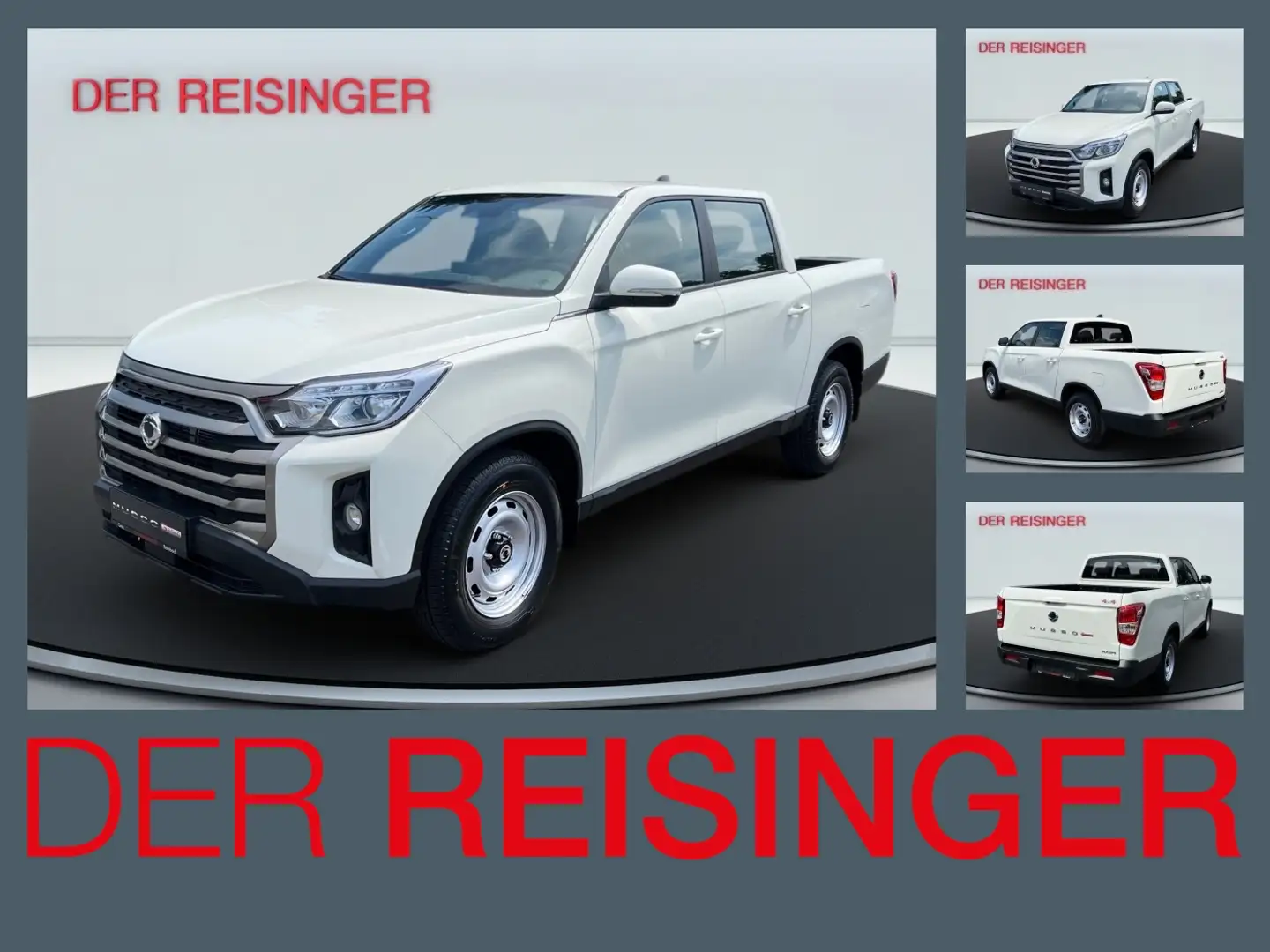 SsangYong Musso Grand 4WD Style Blanc - 1