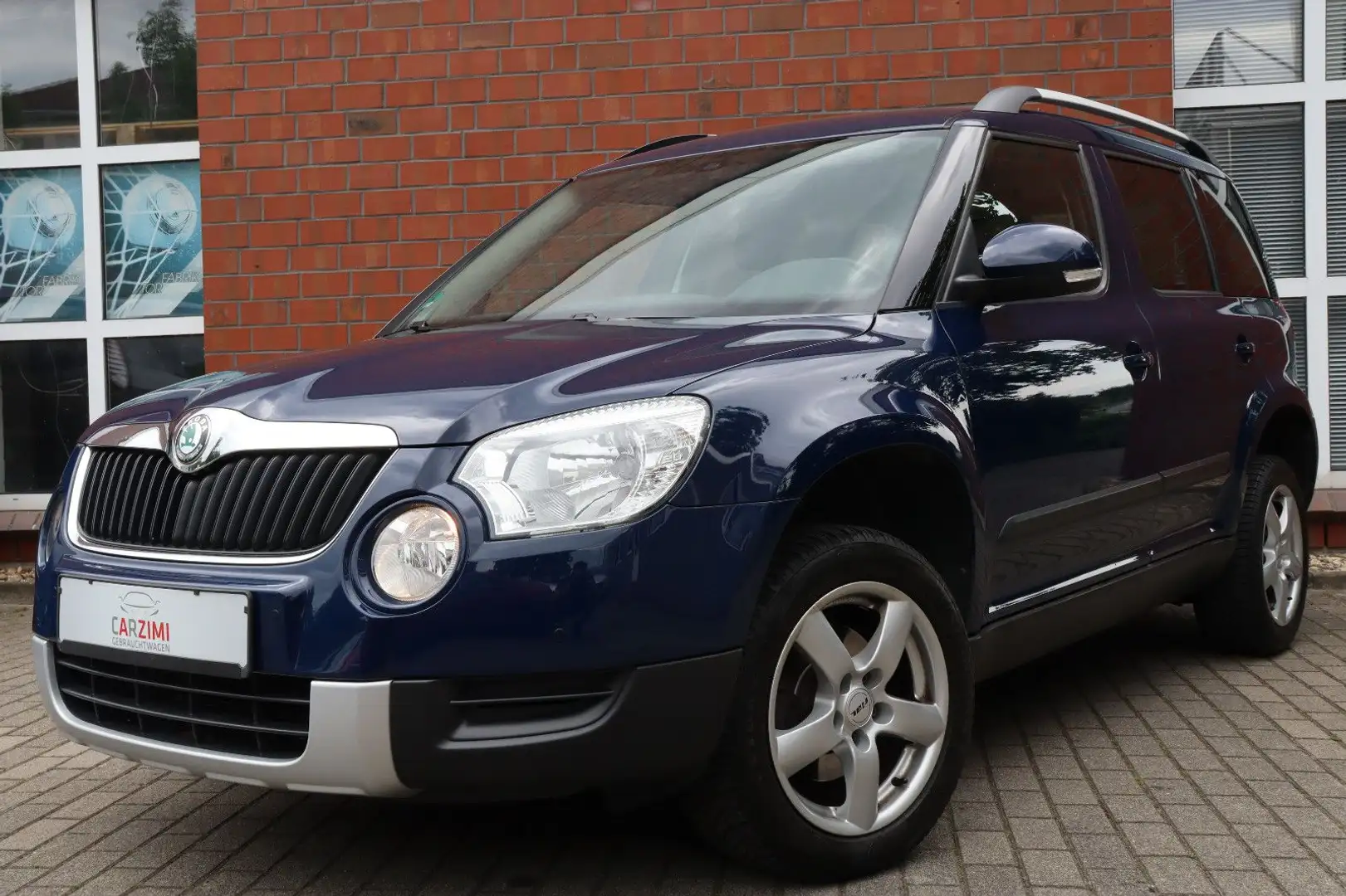 Skoda Yeti 1.2 TSI Ambition Plus Edition 1.Hand Azul - 1