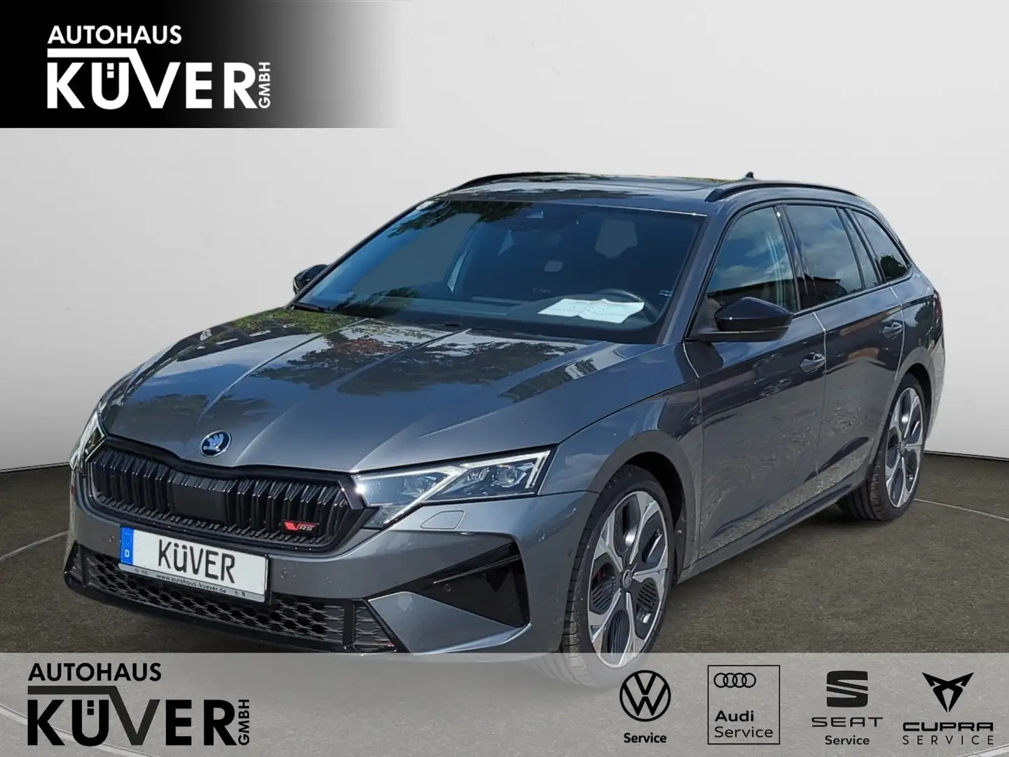 Skoda Octavia Combi RS 2.0 TSI DSG Navi+Pano+Matrix Grijs - 1