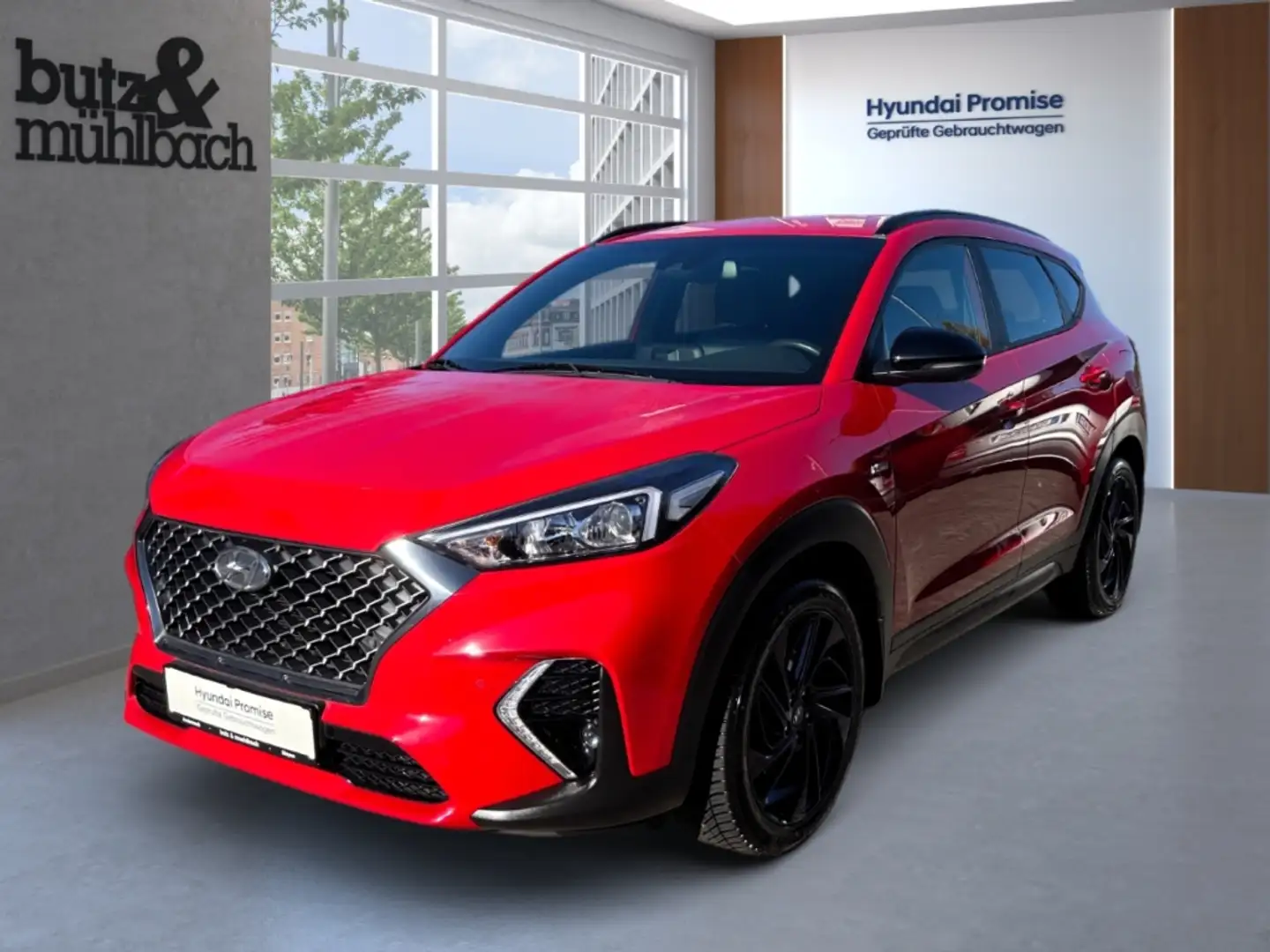 Hyundai TUCSON N Line 2WD (OPF) 1.6 EU6d-T Rouge - 1