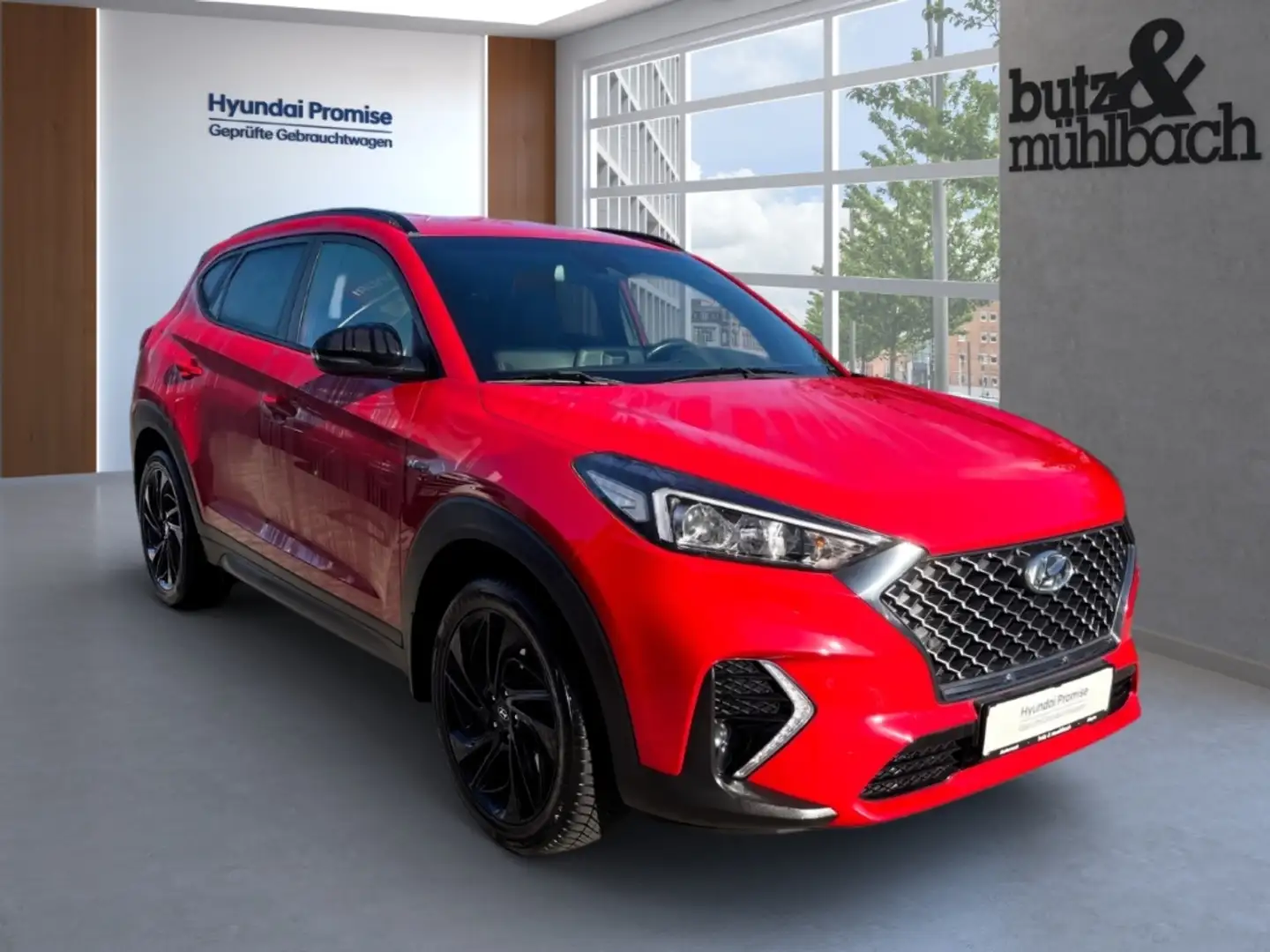 Hyundai TUCSON N Line 2WD (OPF) 1.6 EU6d-T Rouge - 2