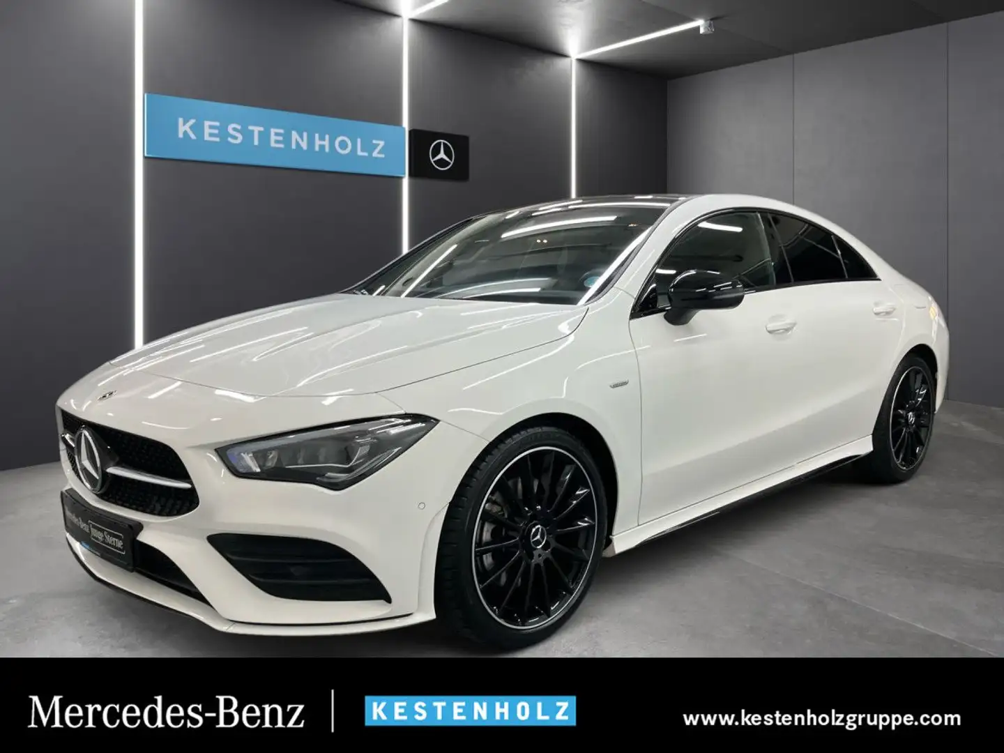 Mercedes-Benz CLA 250 Cp. AMG Pano Multibeam Night Spurhalt-Ass Weiß - 1