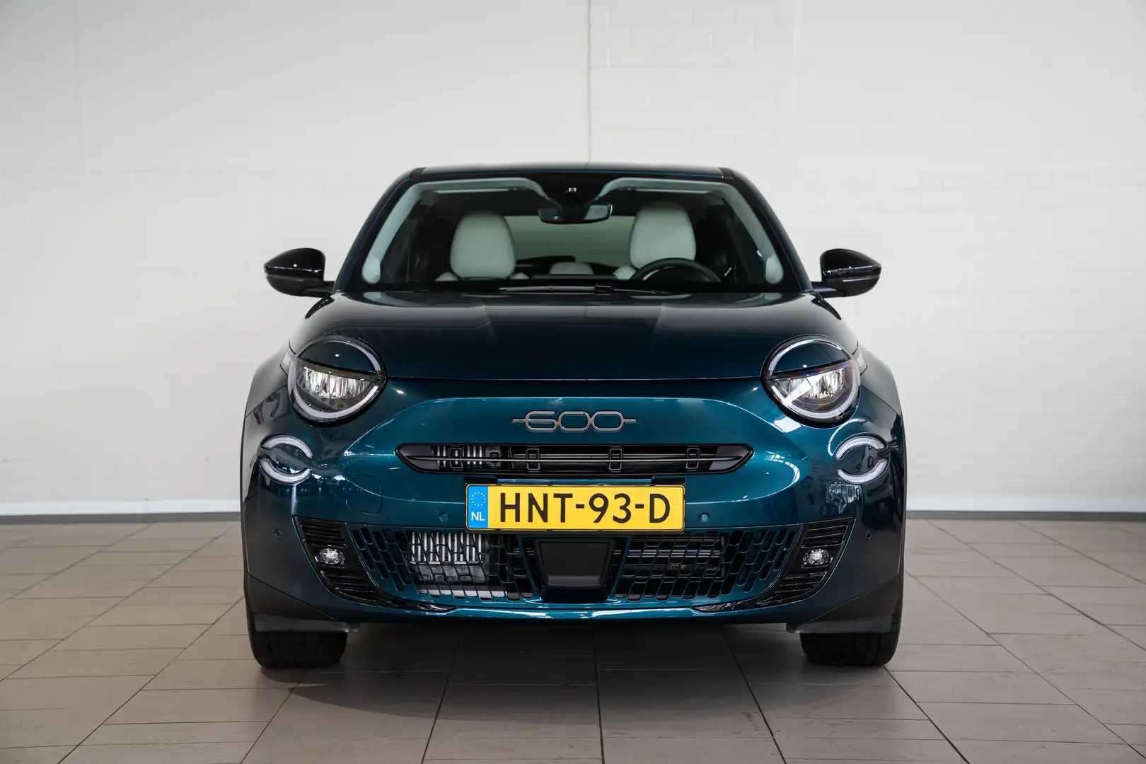 Fiat 600 1.2 Hybrid La Prima | Camera | Lederen bekleding | Blauw - 2