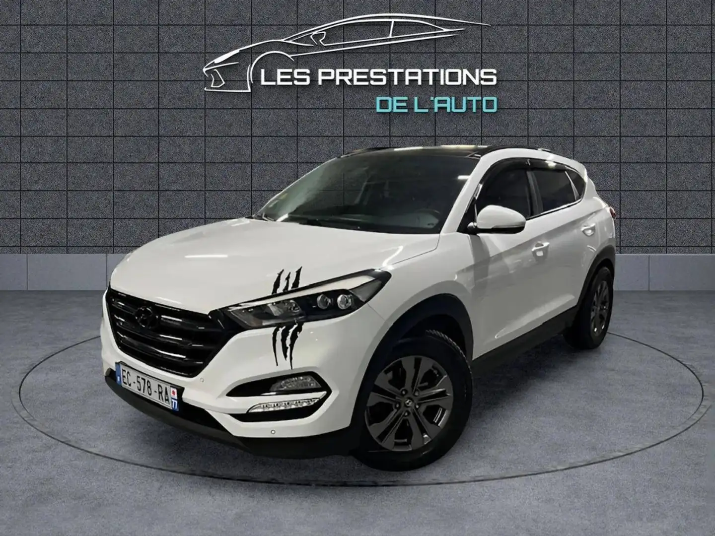 Hyundai TUCSON II 2.0 CRDI 185 Executive 4WD BVA6 Blanc - 1