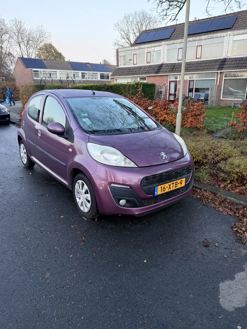 Peugeot 107 1.0 Active facelift Paars - 1