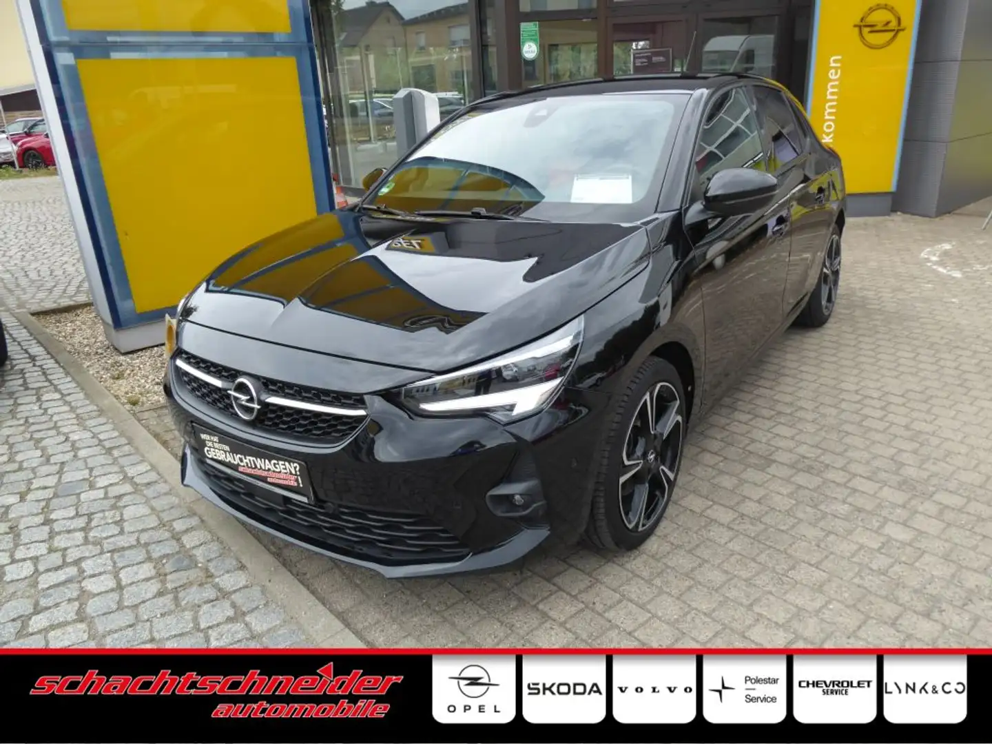 Opel Corsa GS Line 1.2 Turbo+Park&Go+MatrixLED+Sitzh Zwart - 1