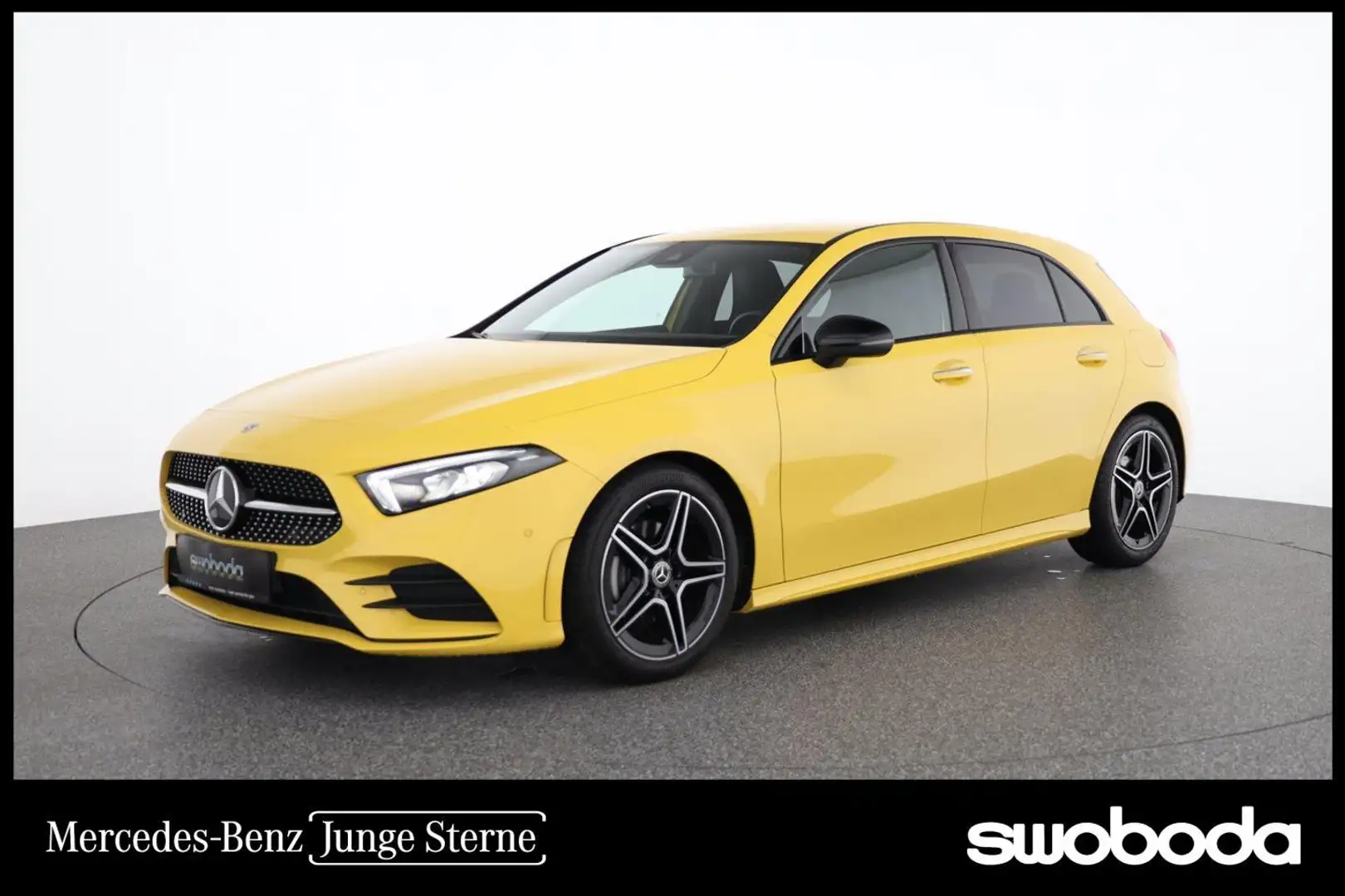 Mercedes-Benz A 180 AMG MBUX LED Kamera Gelb - 1