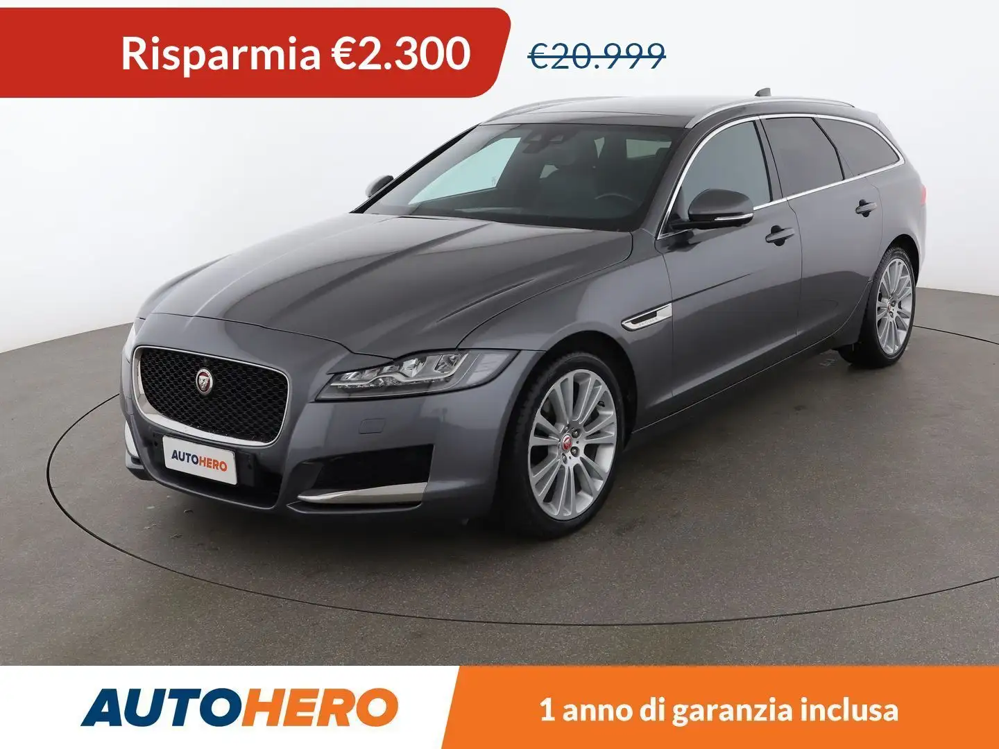 Jaguar XF 25d Portfolio 240 CV aut AWD Gris - 1