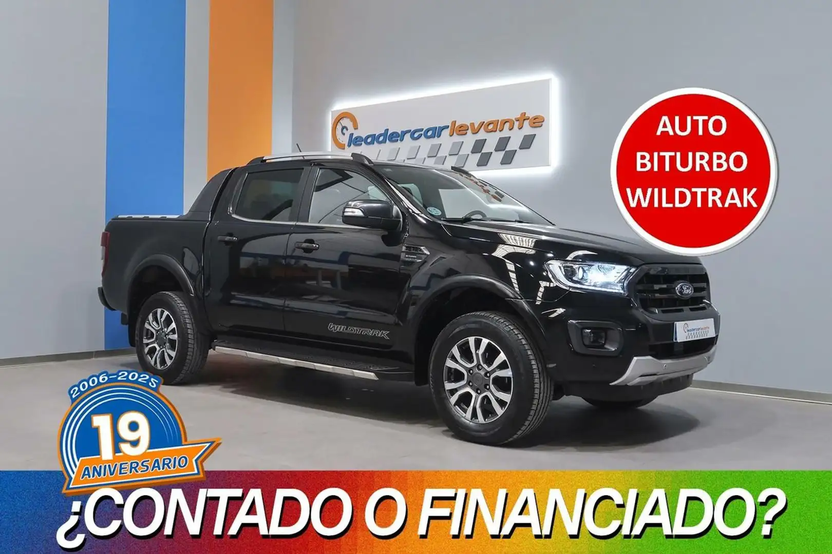 Ford Ranger BITURBO WILTRAK 4X4 DOBLE CABINA Negro - 1