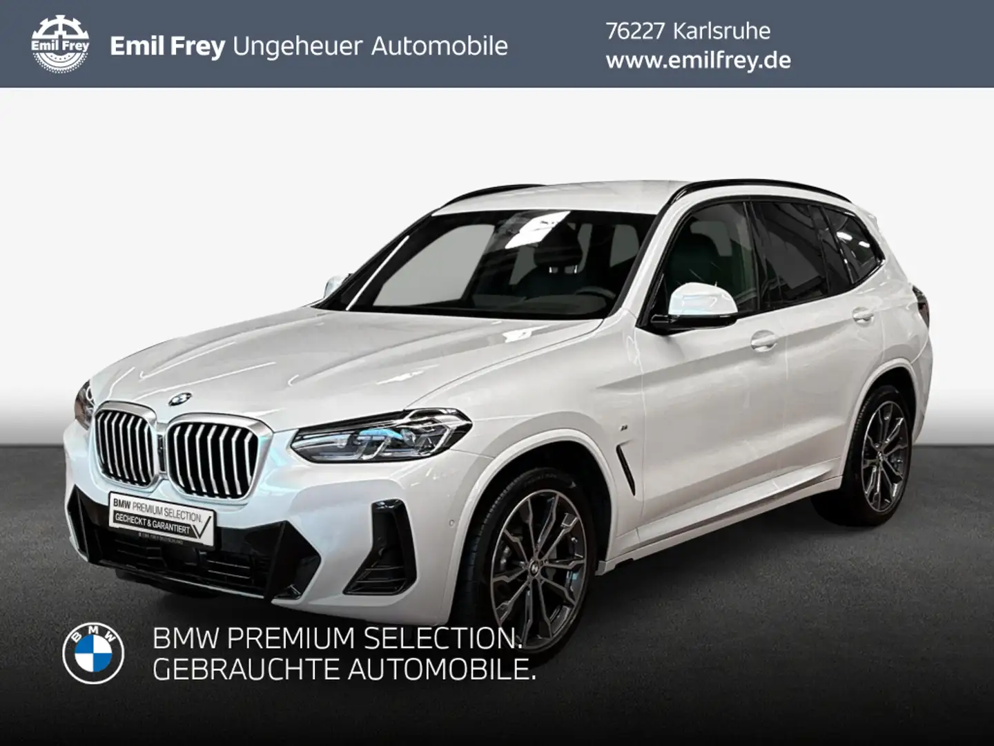 BMW X3 xDrive30i Aut. Sportpaket Laser Head-Up AHK Weiß - 1